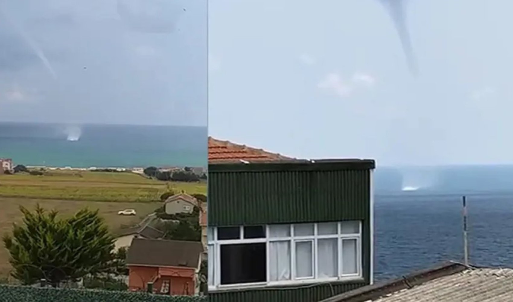 İstanbul'da hortum çıktı