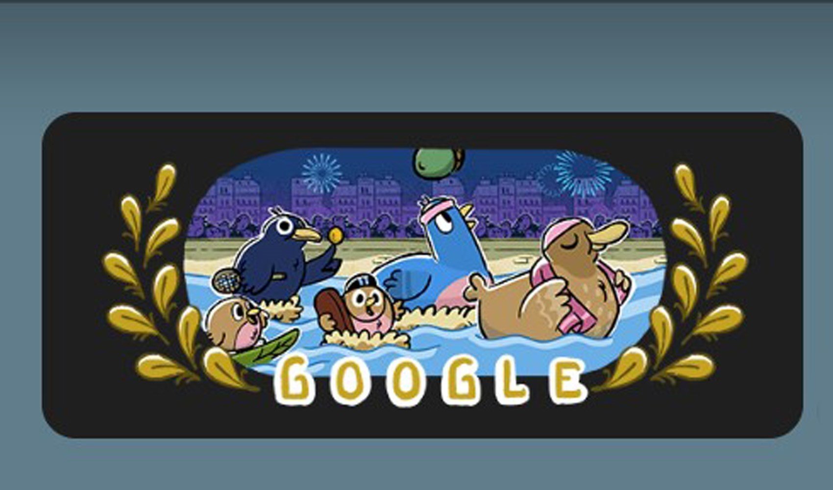 Google Paris Olimpiyatları temalı doodle yayınladı