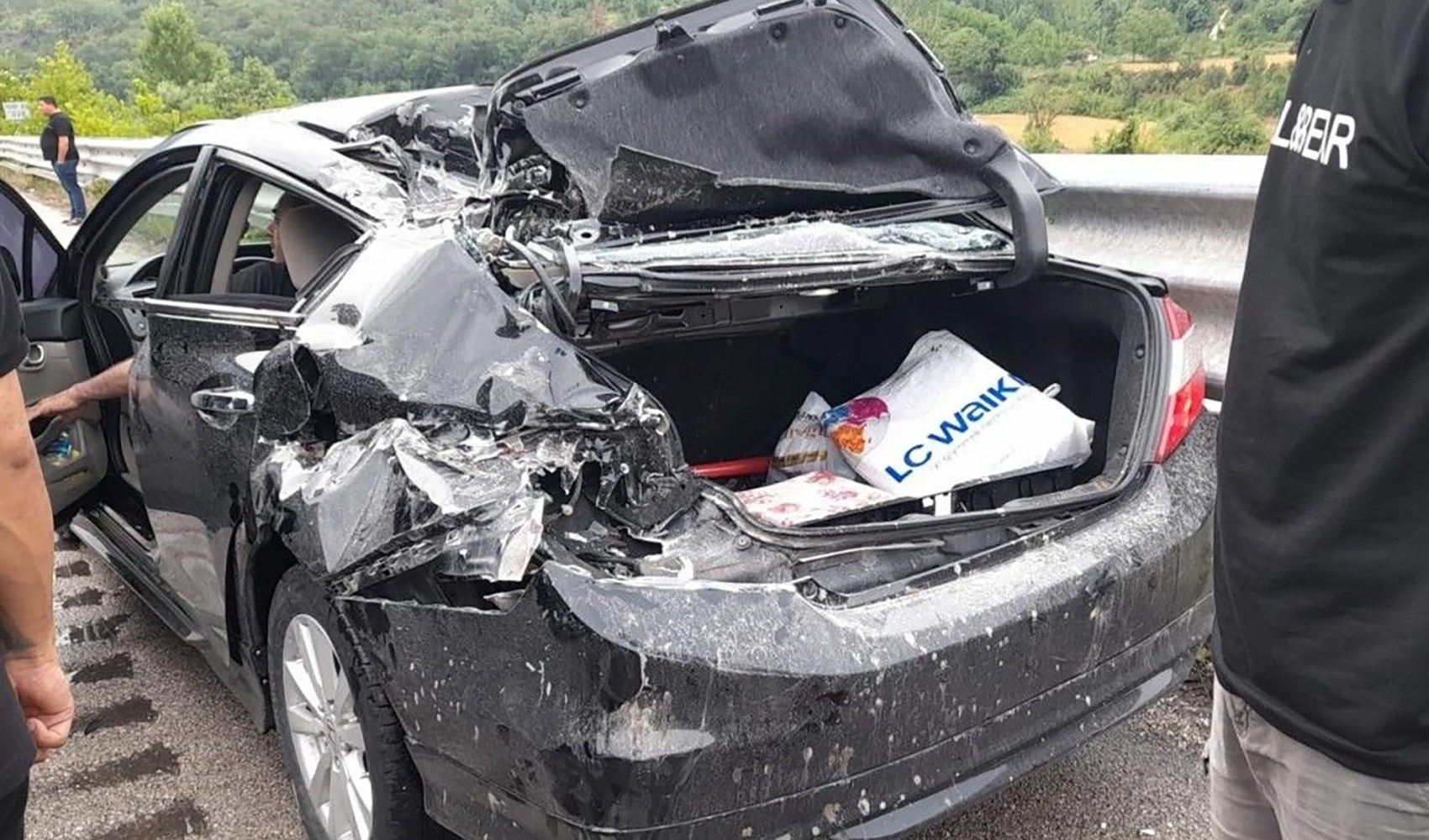 Tokat'ta trafik kazası: 1'i ağır 2 yaralı