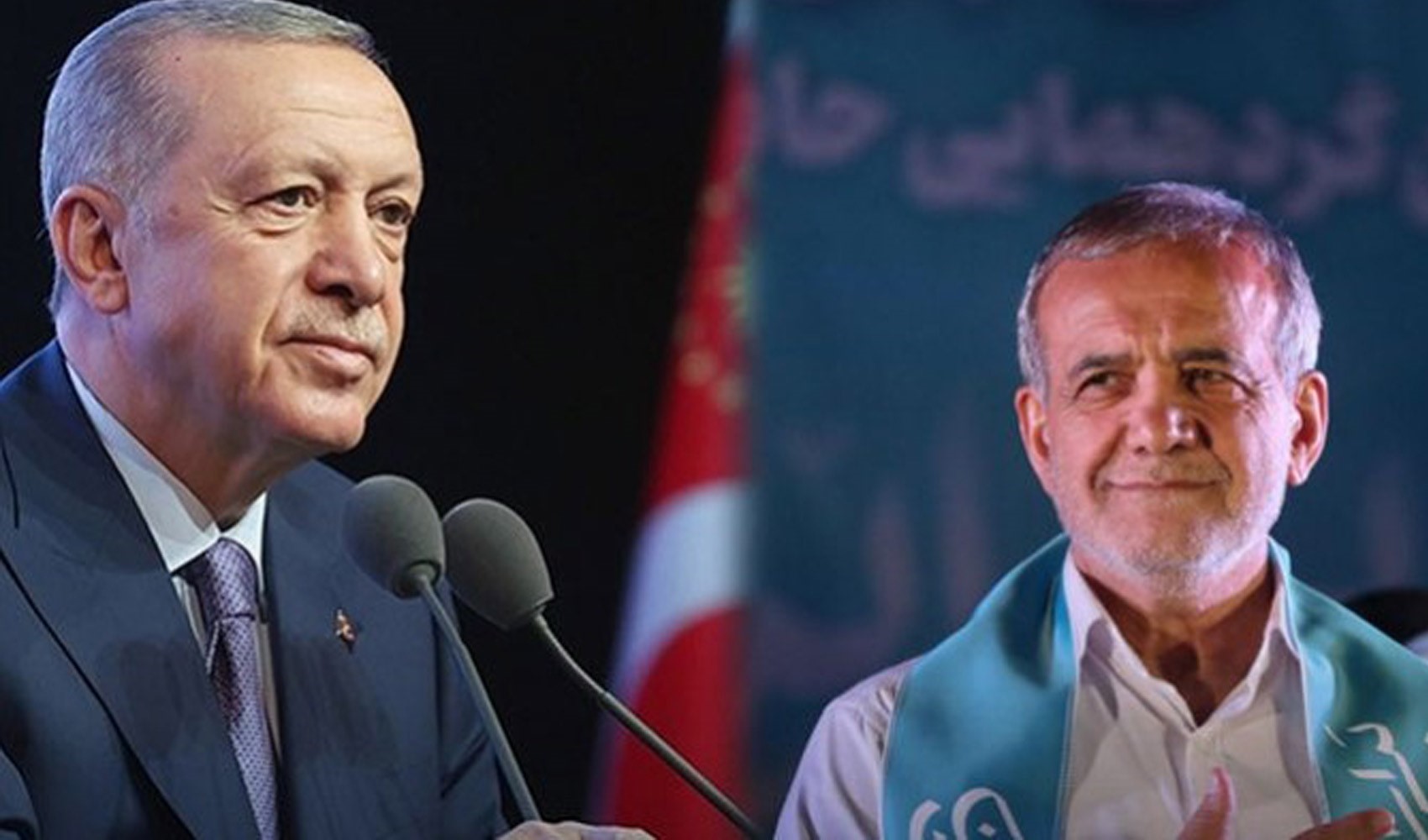Cumhurbaşkanı Erdoğan'dan Pezeşkiyan'a tebrik telefonu