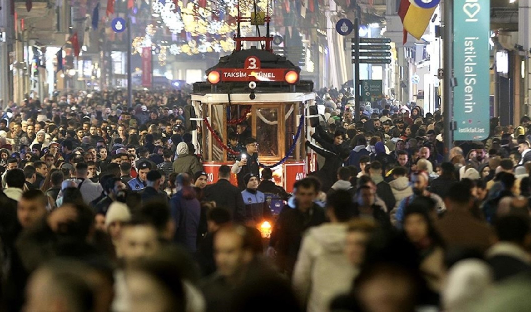 Türkiye, nüfus büyüklüğü sıralamasında 18'inci sırada yer aldı