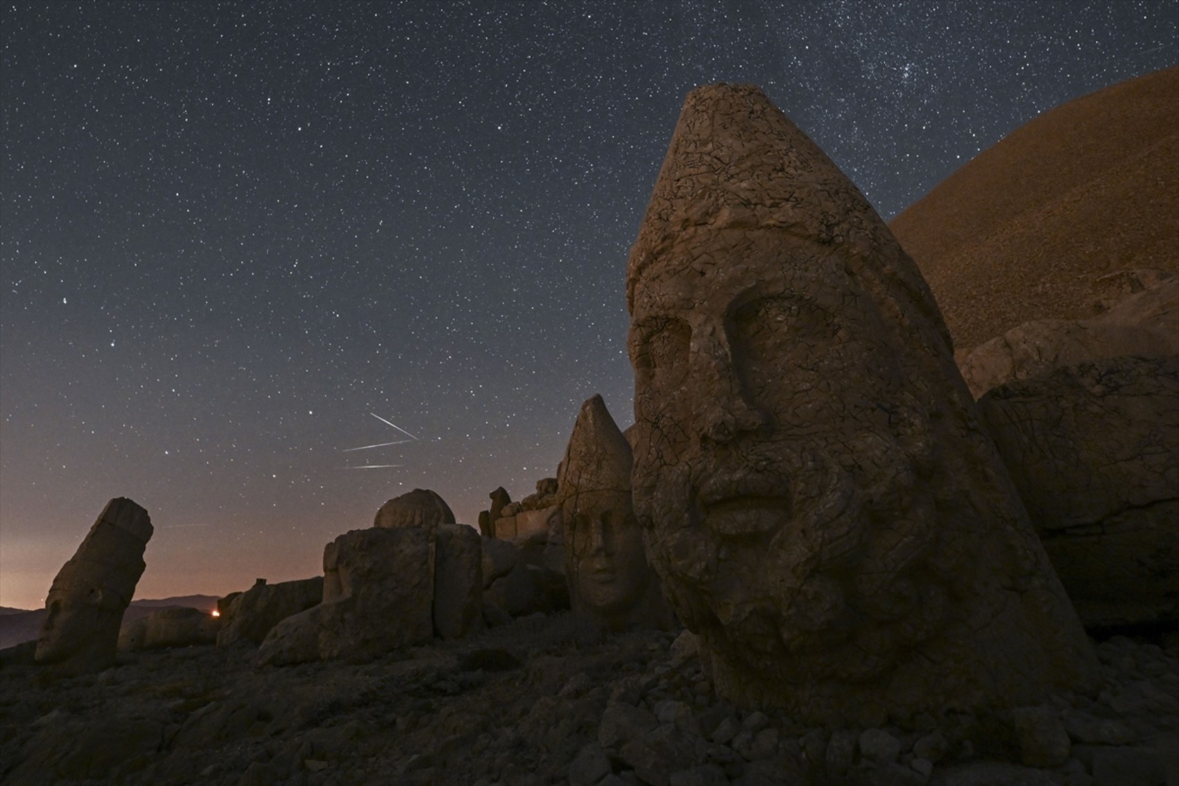 Yurdun dört bir yanından meteor yağmuru fotoğrafları: Yüzlerce kişi gökyüzünü izledi