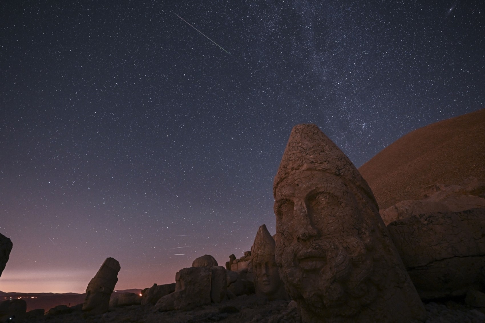 Yurdun dört bir yanından meteor yağmuru fotoğrafları: Yüzlerce kişi gökyüzünü izledi