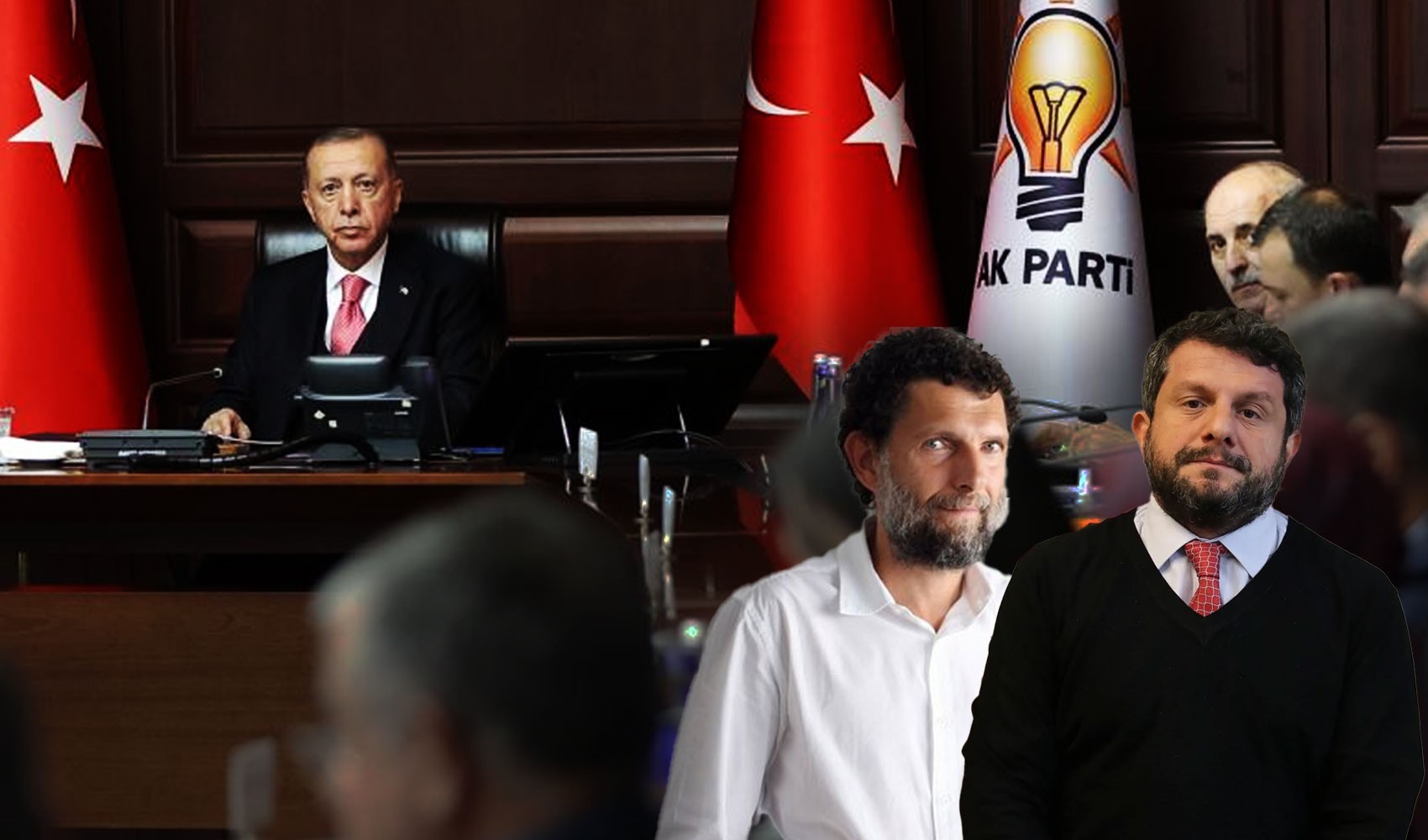 AKP MKYK'da gündem Can Atalay ve Osman Kavala