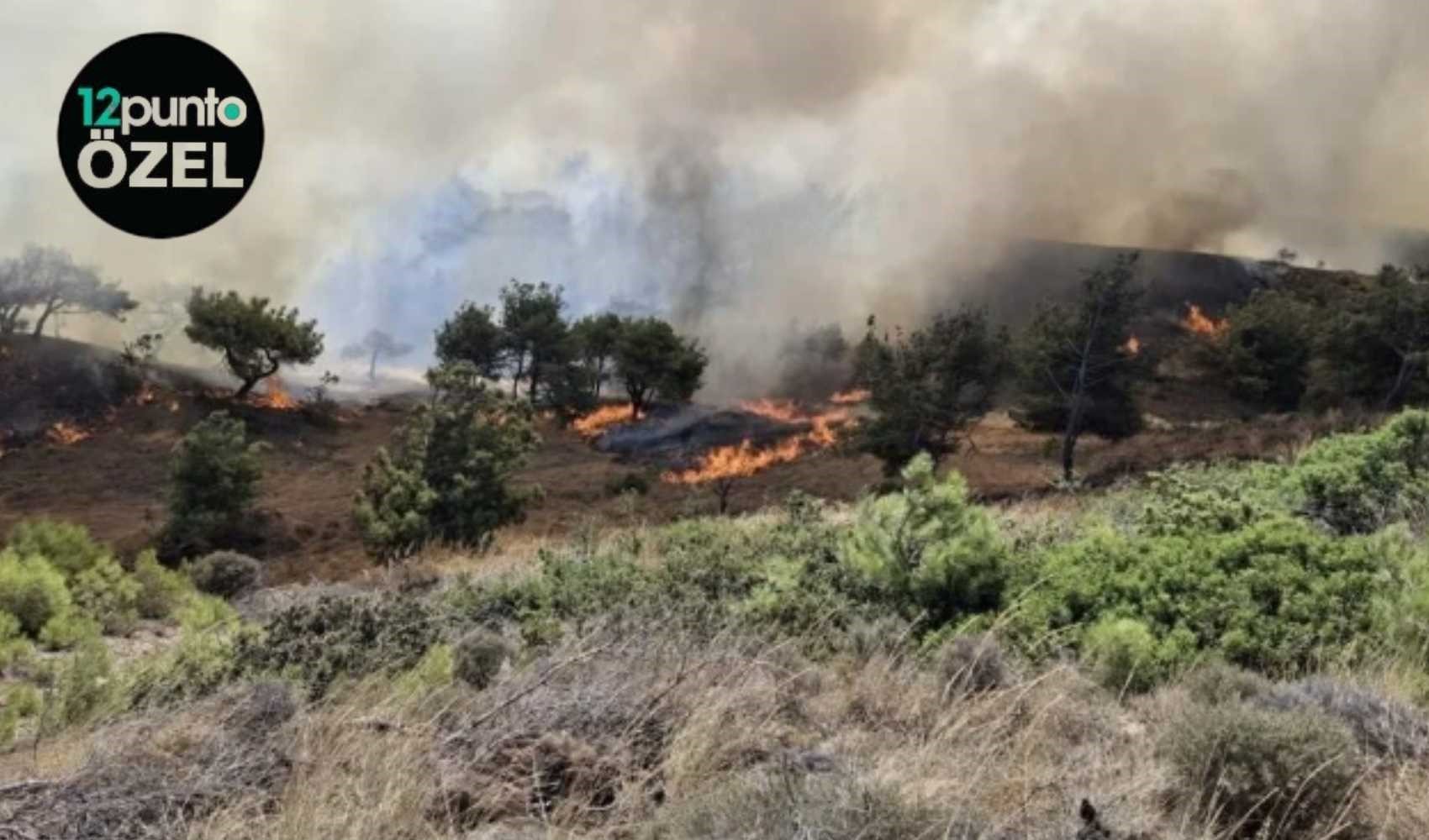 Belediye Başkanı Yahya Göztepe yaşananları 12punto’ya anlattı: Bozcaada bir izmaritle yandı