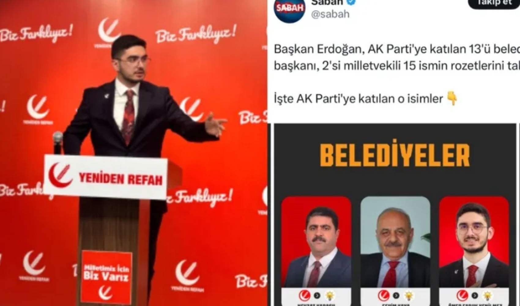 YRP'li Ömer Faruk Ak, Sabah gazetesini yalanladı: AKP'ye katılmadım