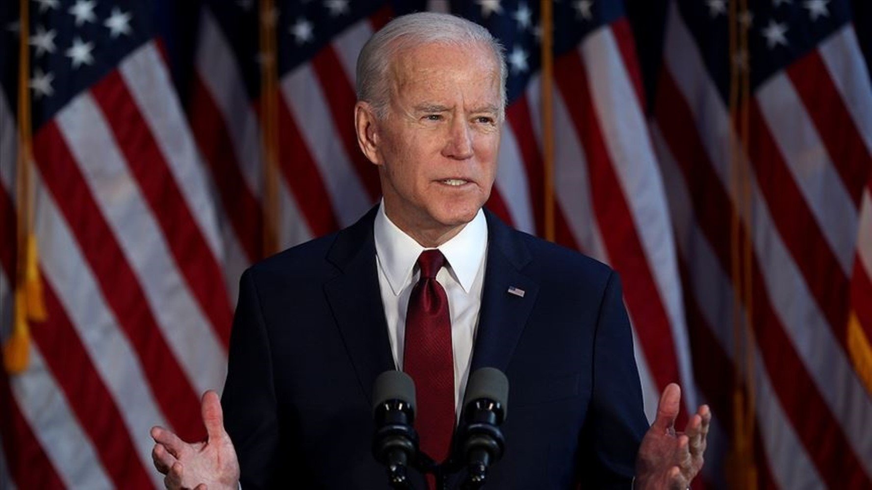 Joe Biden partisine gözyaşları içinde veda etti