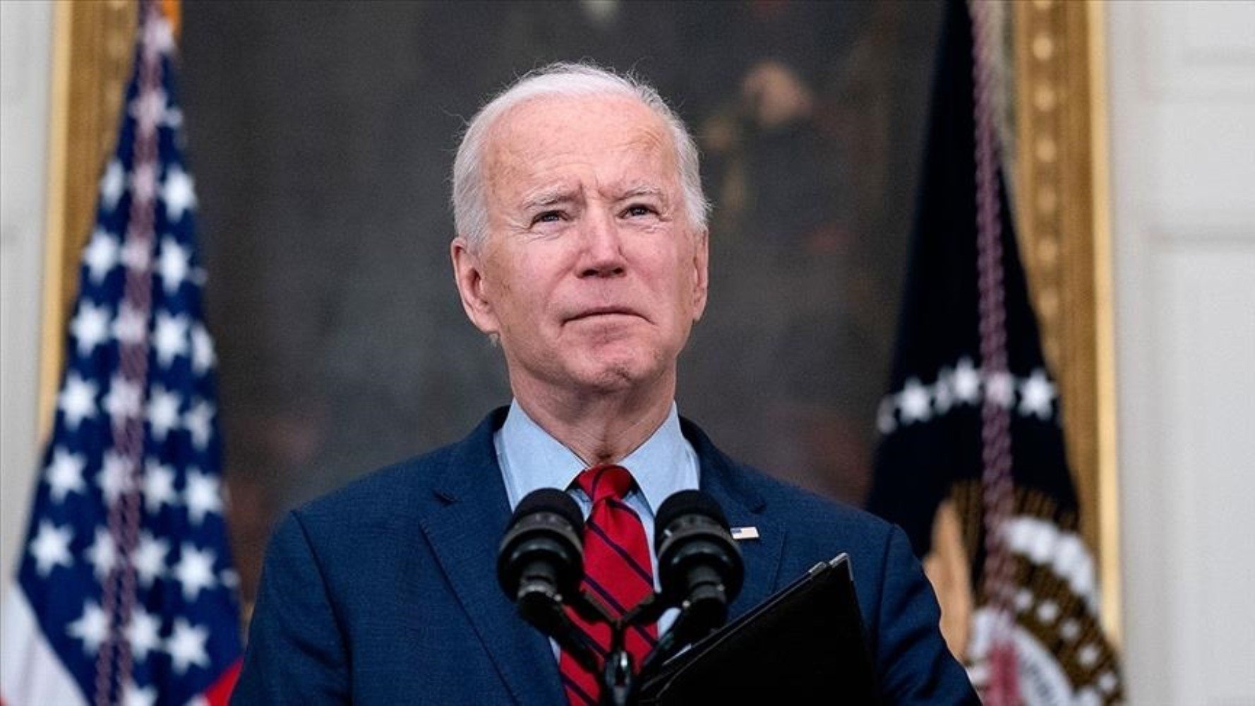 Joe Biden partisine gözyaşları içinde veda etti