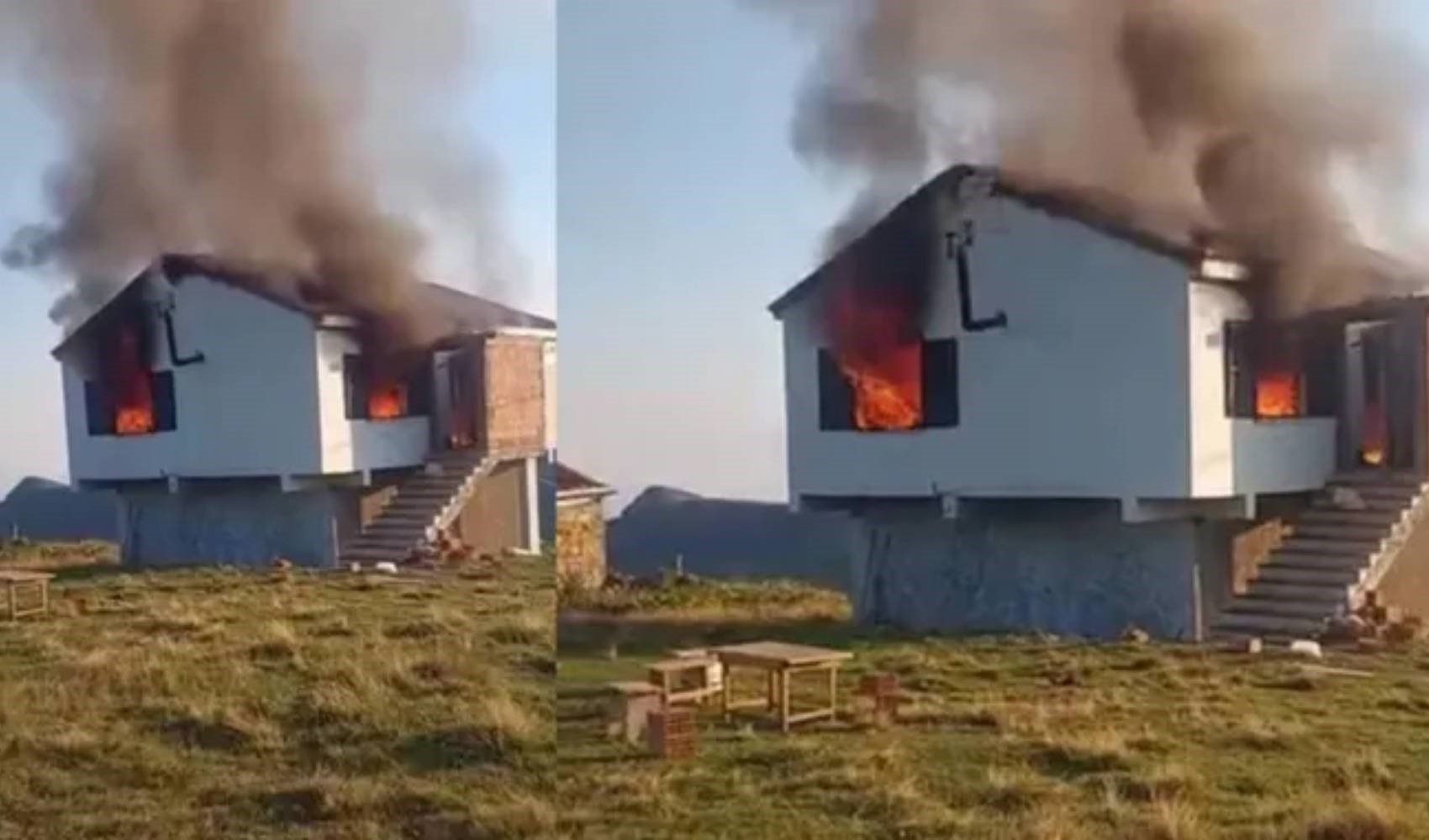 Yayla evinde acı yangın: 3 kişi hayatını kaybetti... Kundaklama şüphesi var