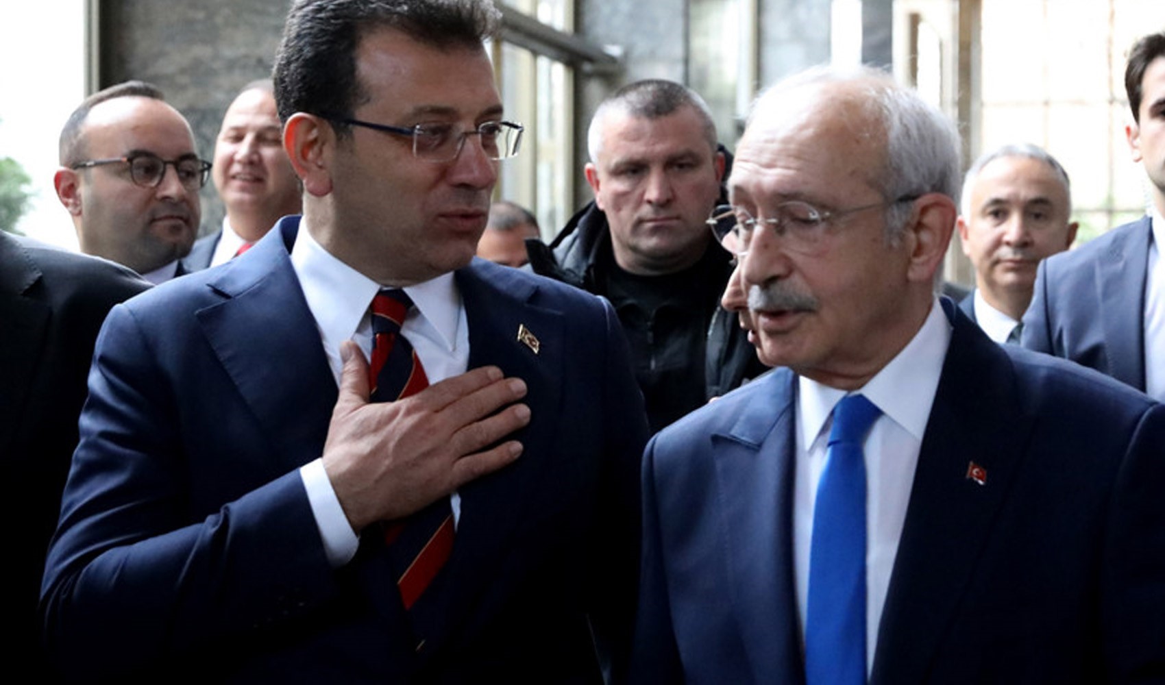 İmamoğlu 'Tüzük Kurultayı' öncesi Kılıçdaroğlu'nu ziyaret etti