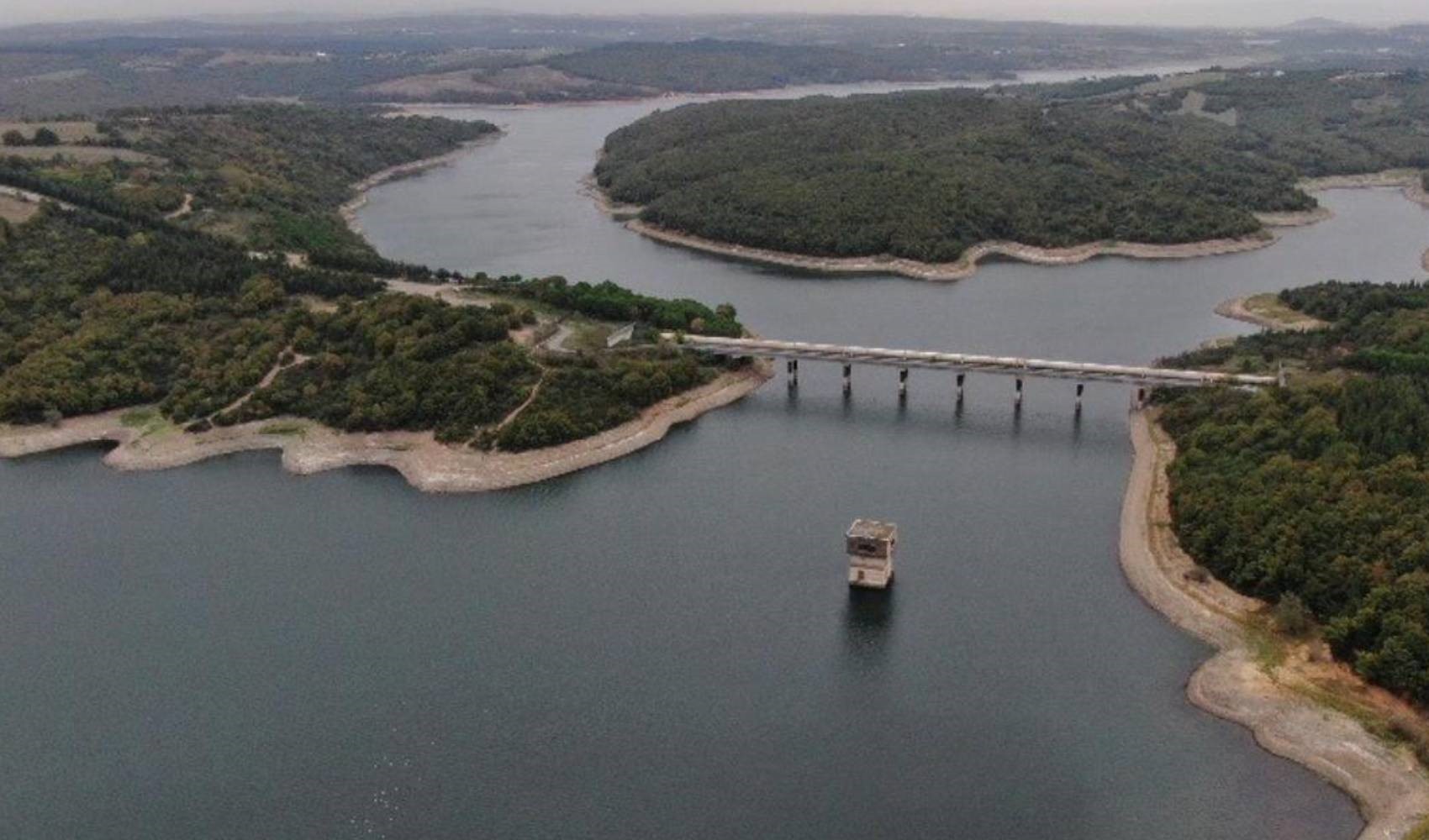 İstanbul'daki barajlarda son durum: Yüzde  50 seviyesi altına düştü