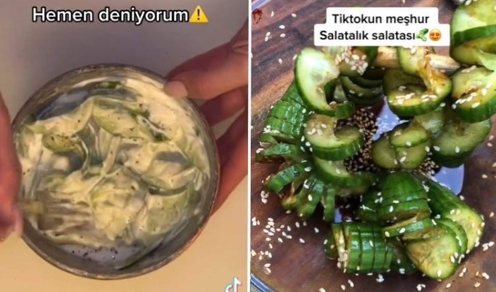 TikTok’taki salata tarifi, salatalık krizine neden oldu: Yetişemiyoruz