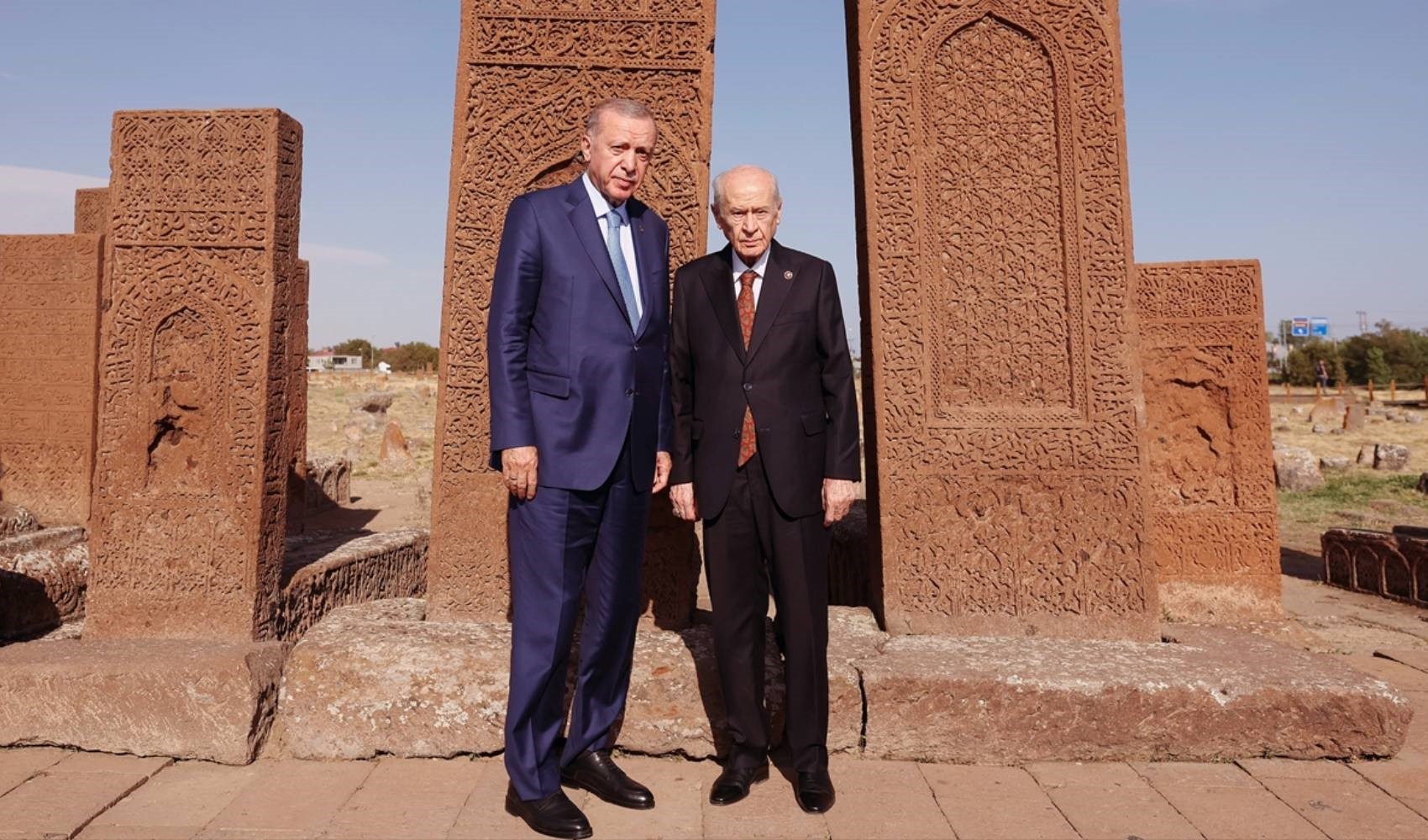 Erdoğan ve Bahçeli Ahlat'ta buluştu