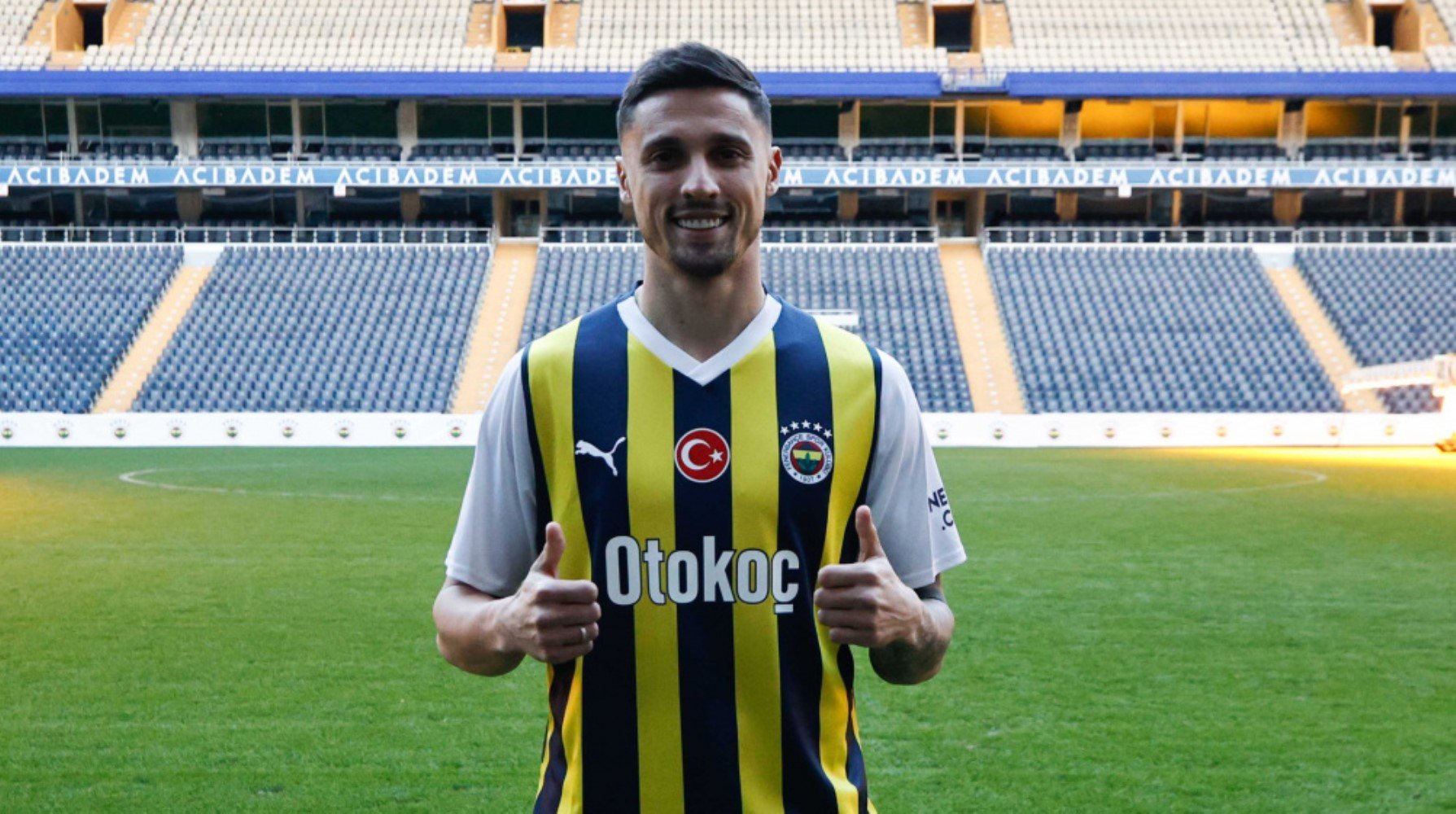 Fenerbahçelilere Rade Krunic'ten sevindiren haber