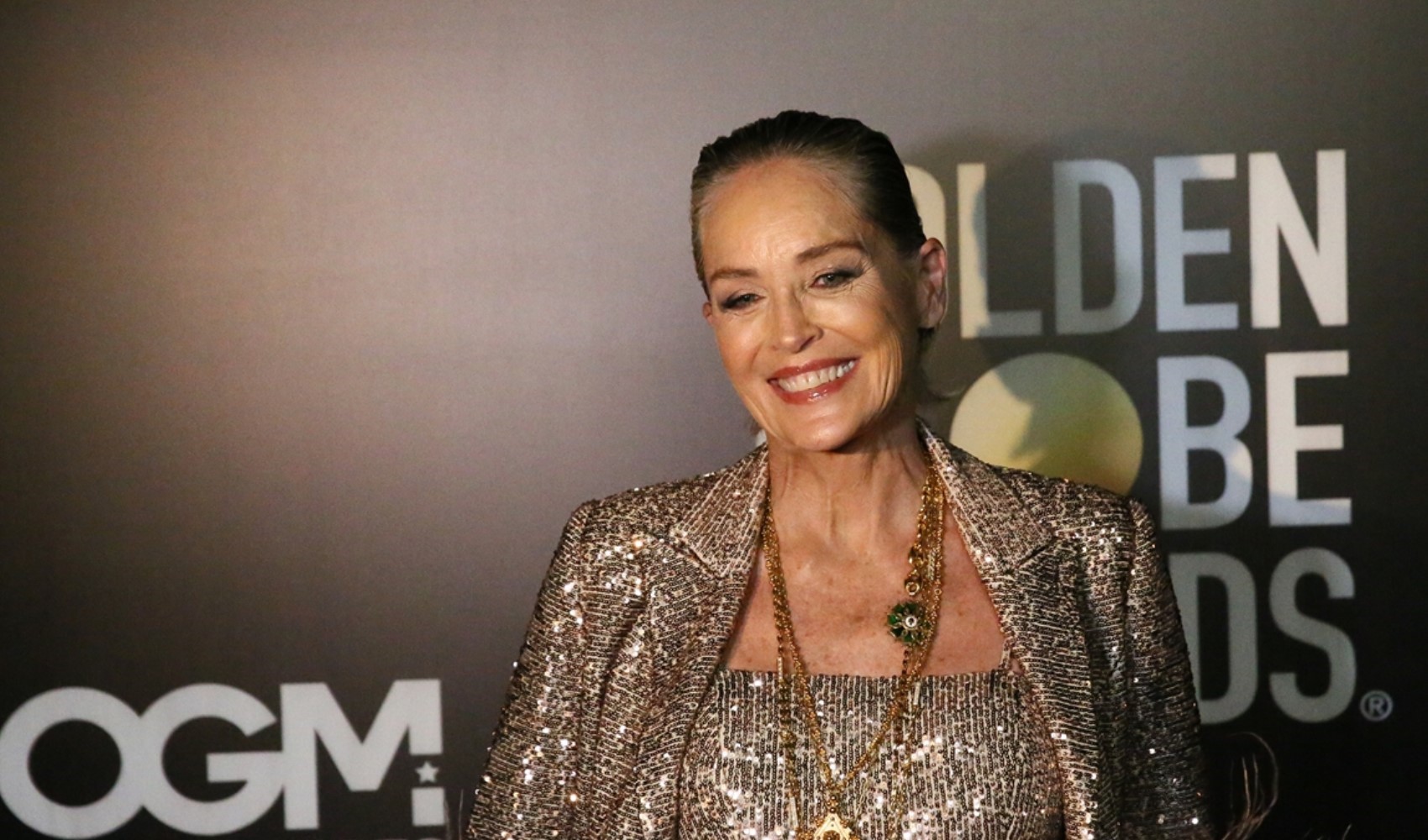 Sharon Stone, Bodrum'da Uluslararası İkon Ödülü'nü aldı