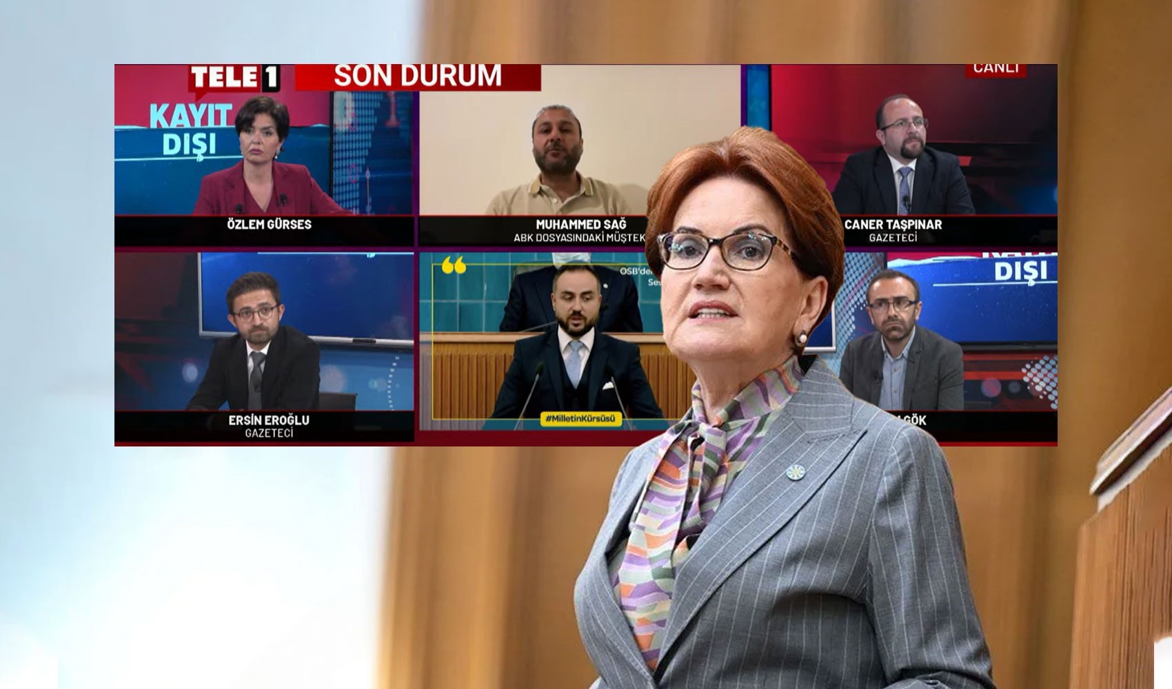 Akşener'in hedefindeki gazeteciler: Kaplan dosyasındaki şüpheli için Koray Aydın'ı işaret etti