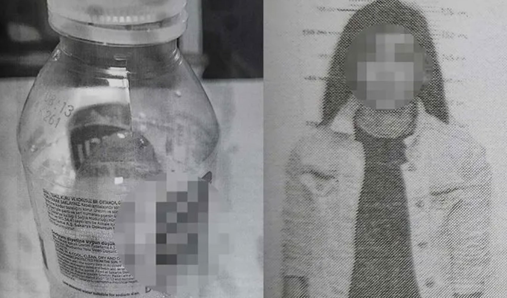 Il 'ghiaccio' nella bottiglia d'acqua considerato un'arma