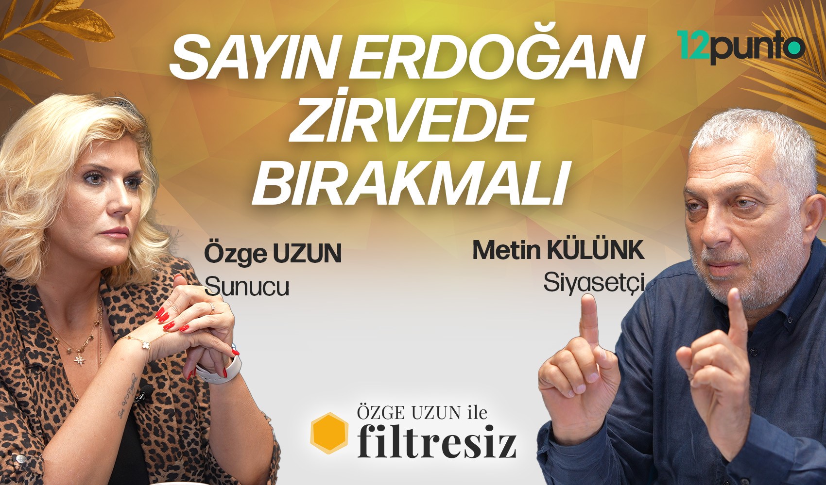 Metin Külünk'ten gündem yaratacak açıklamalar: 'Erdoğan'ı ciddi manada zorluyorlar'