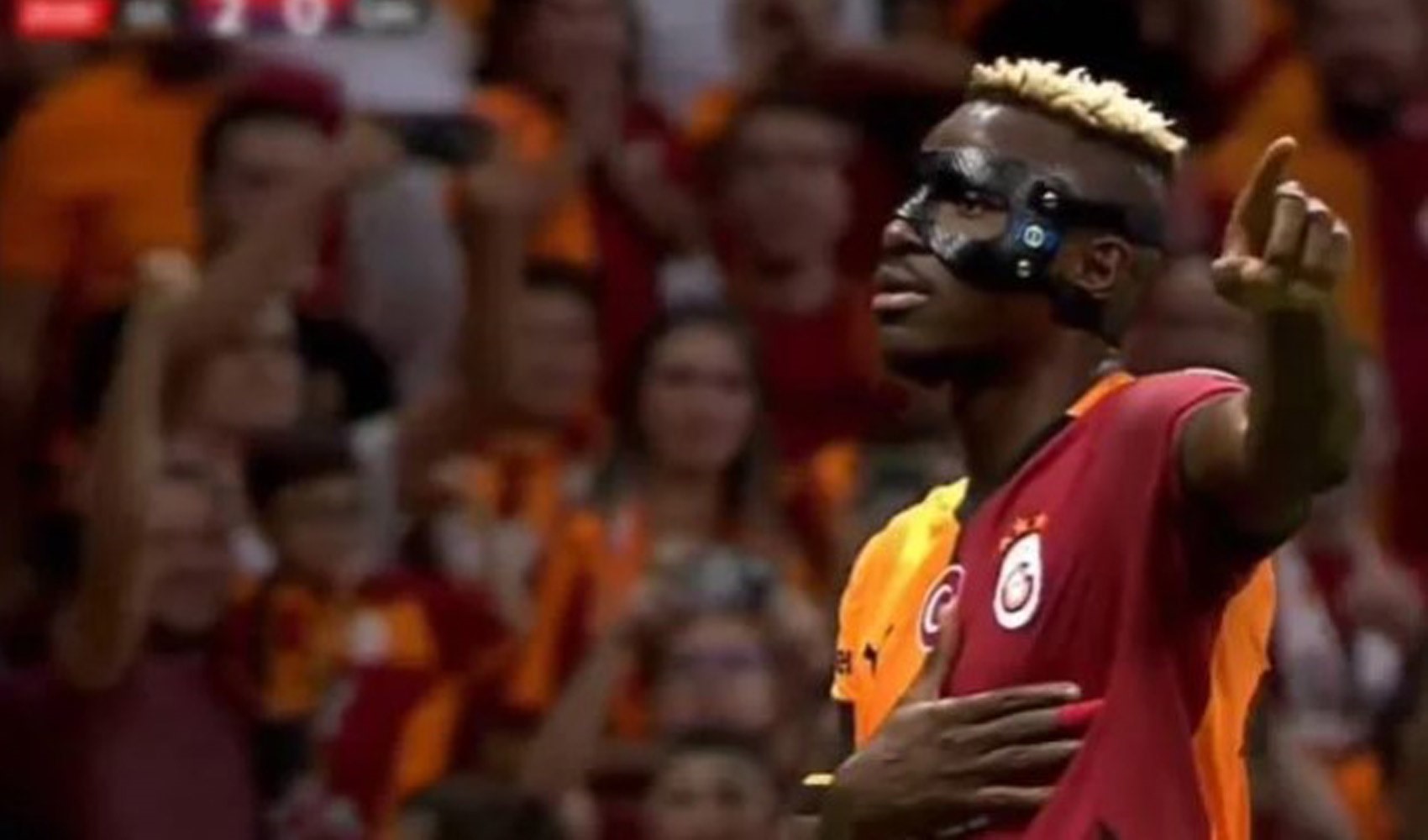 Osimhen'in Galatasaray macerası golle başladı