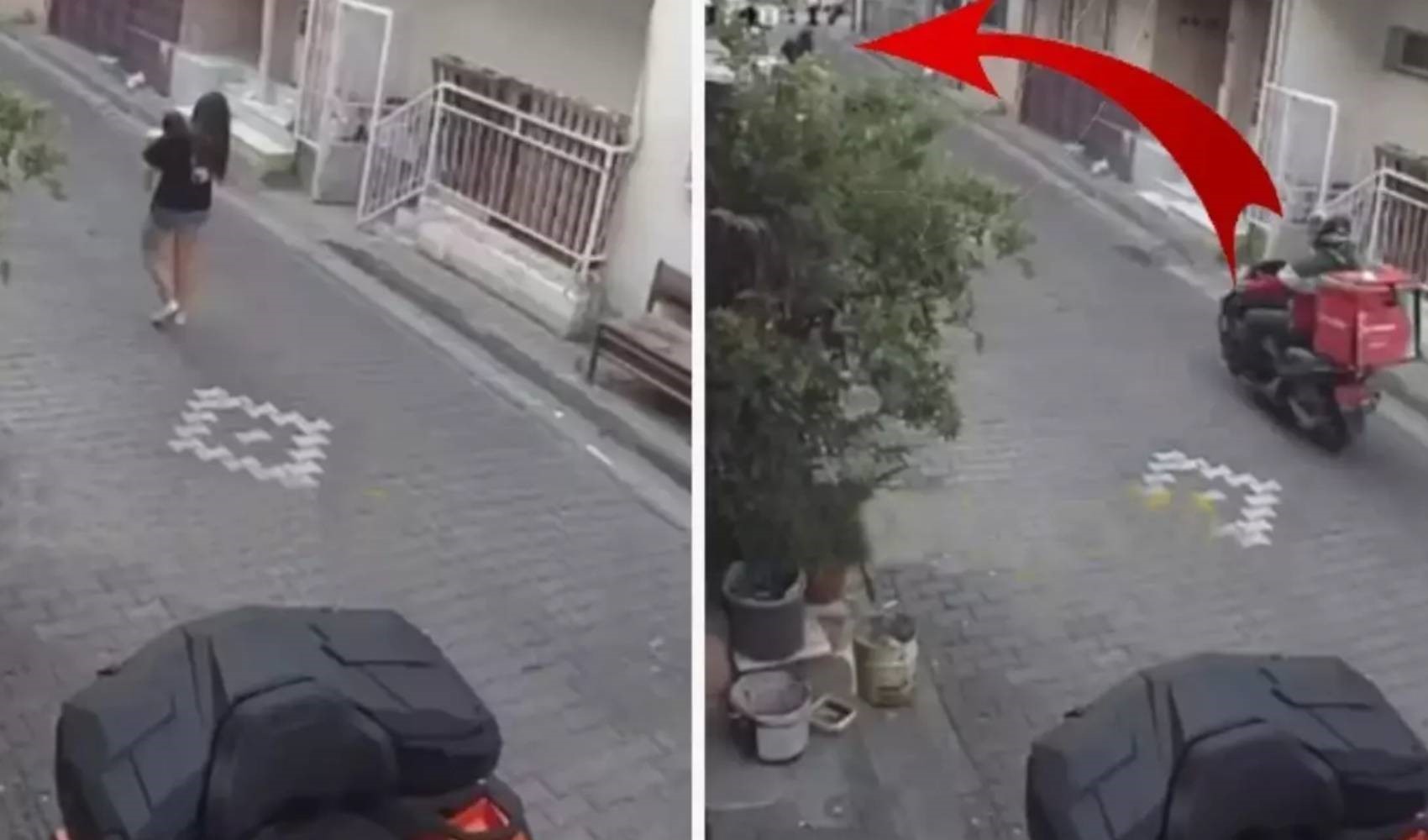 Reazioni a valanga alle immagini: arrestato il corriere in moto che ha molestato una donna per strada