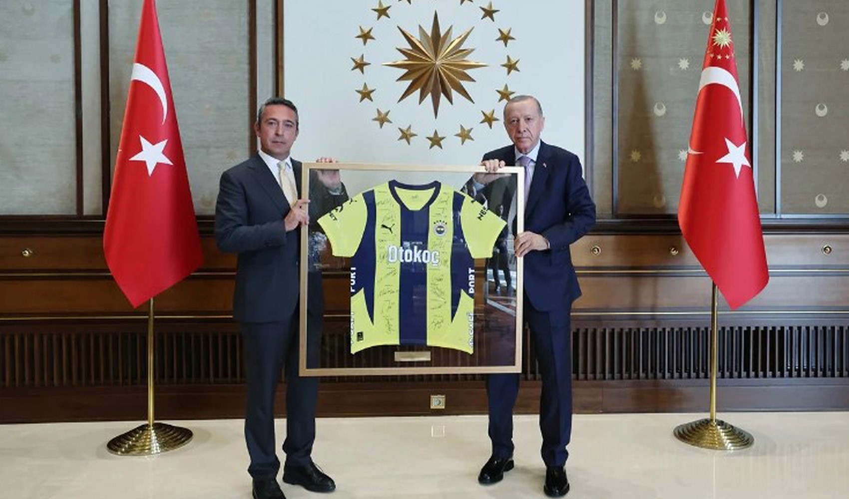 Cumhurbaşkanı Erdoğan, Fenerbahçe Kulübü heyetini kabul etti