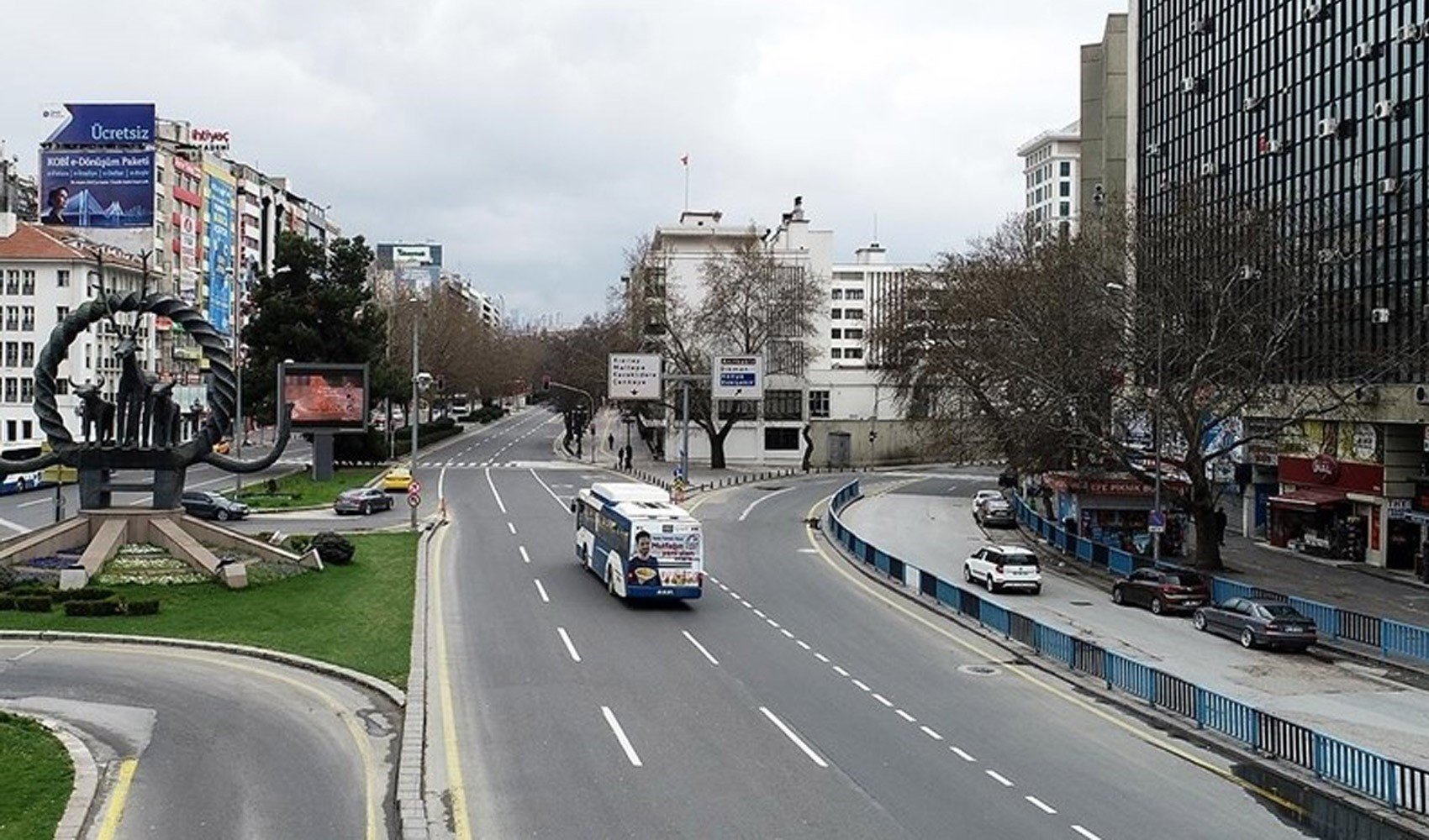 Ankara'da bazı yollar yarın trafiğe kapatılacak