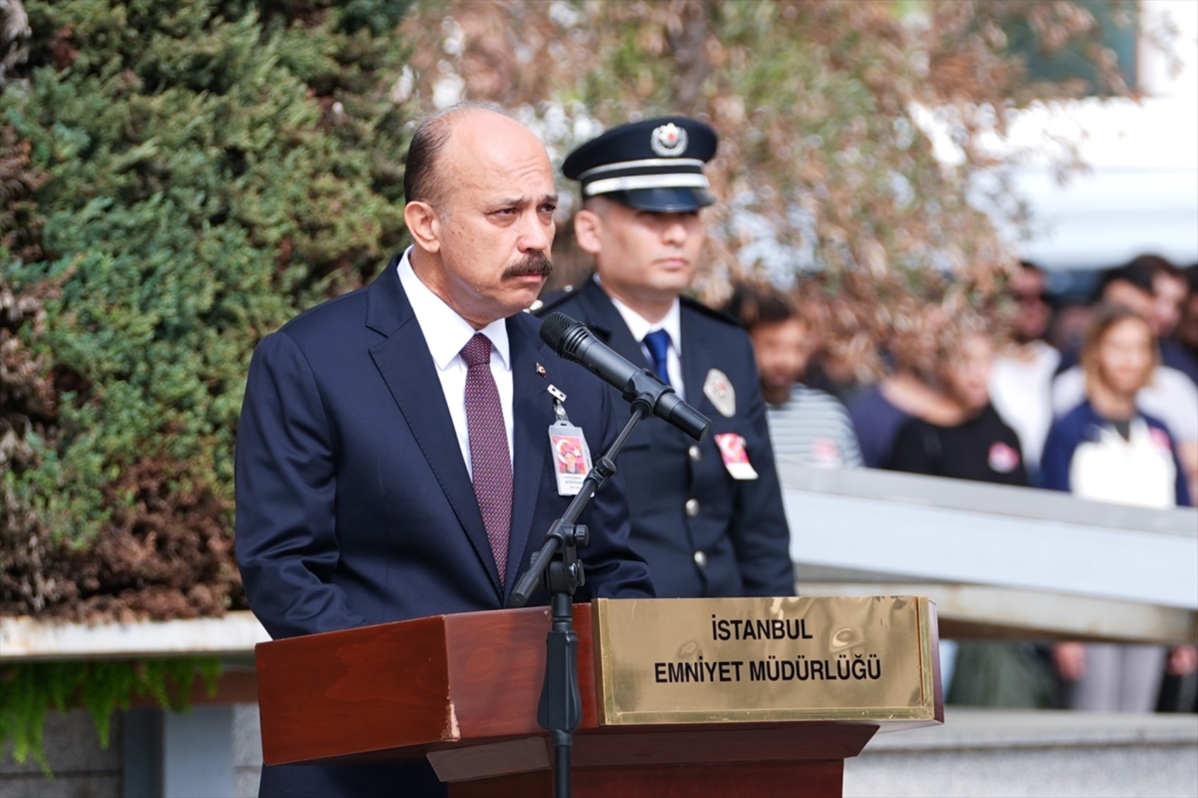 Ümraniye'de şehit olan polis memuru için cenaze töreni düzenlendi