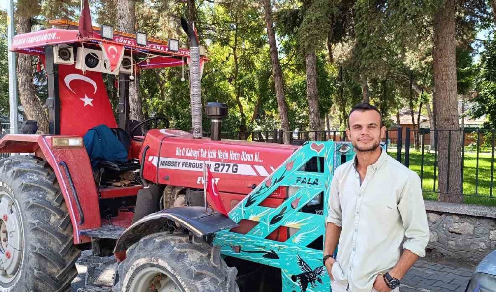 Tokat'ta traktör tutkusu: Ceza almasına rağmen turlarına devam ediyor