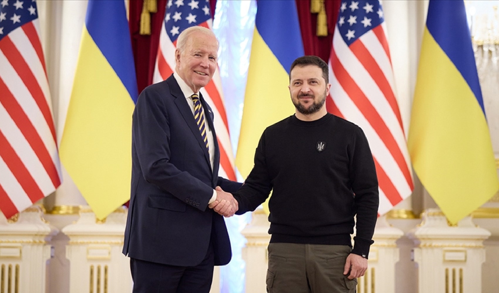 Biden, Zelenskiy ile görüşmesinde Ukrayna'ya destek vurgusu yaptı