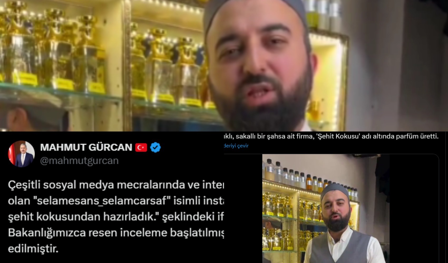 Indagine sul titolare di un'attività che vendeva il 'profumo del martire'! Multa inflitta