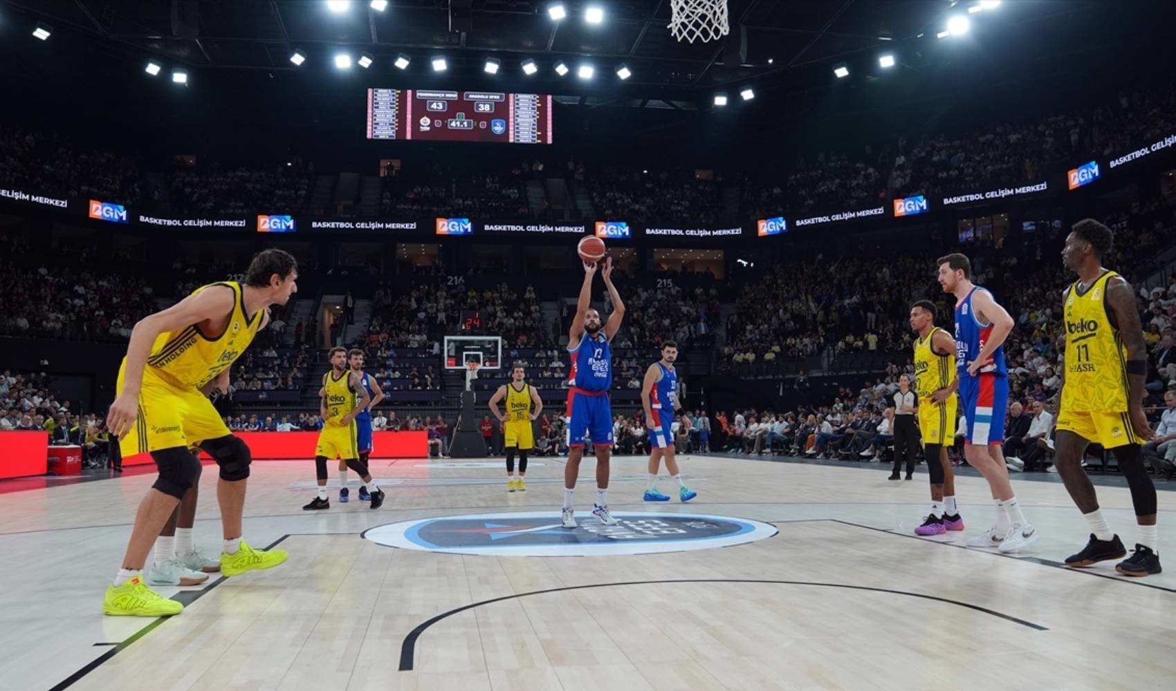 Cumhurbaşkanlığı Kupası'nın sahibi Anadolu Efes