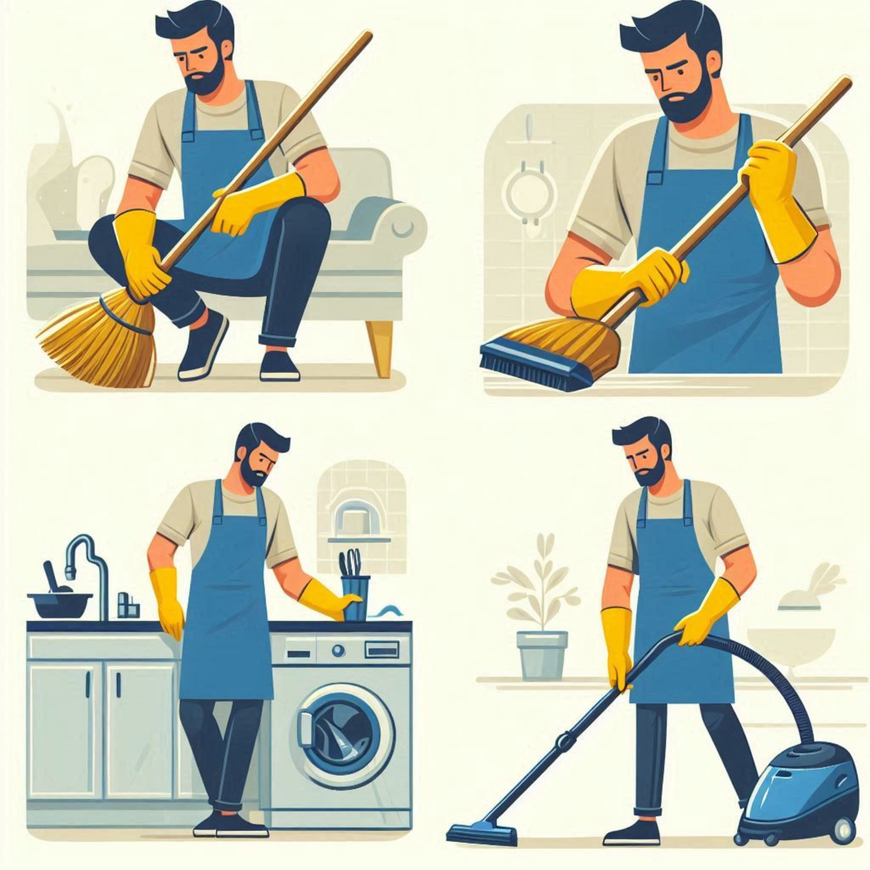 Gli uomini che fanno i lavori domestici vivono più a lungo: lo rivela una ricerca universitaria