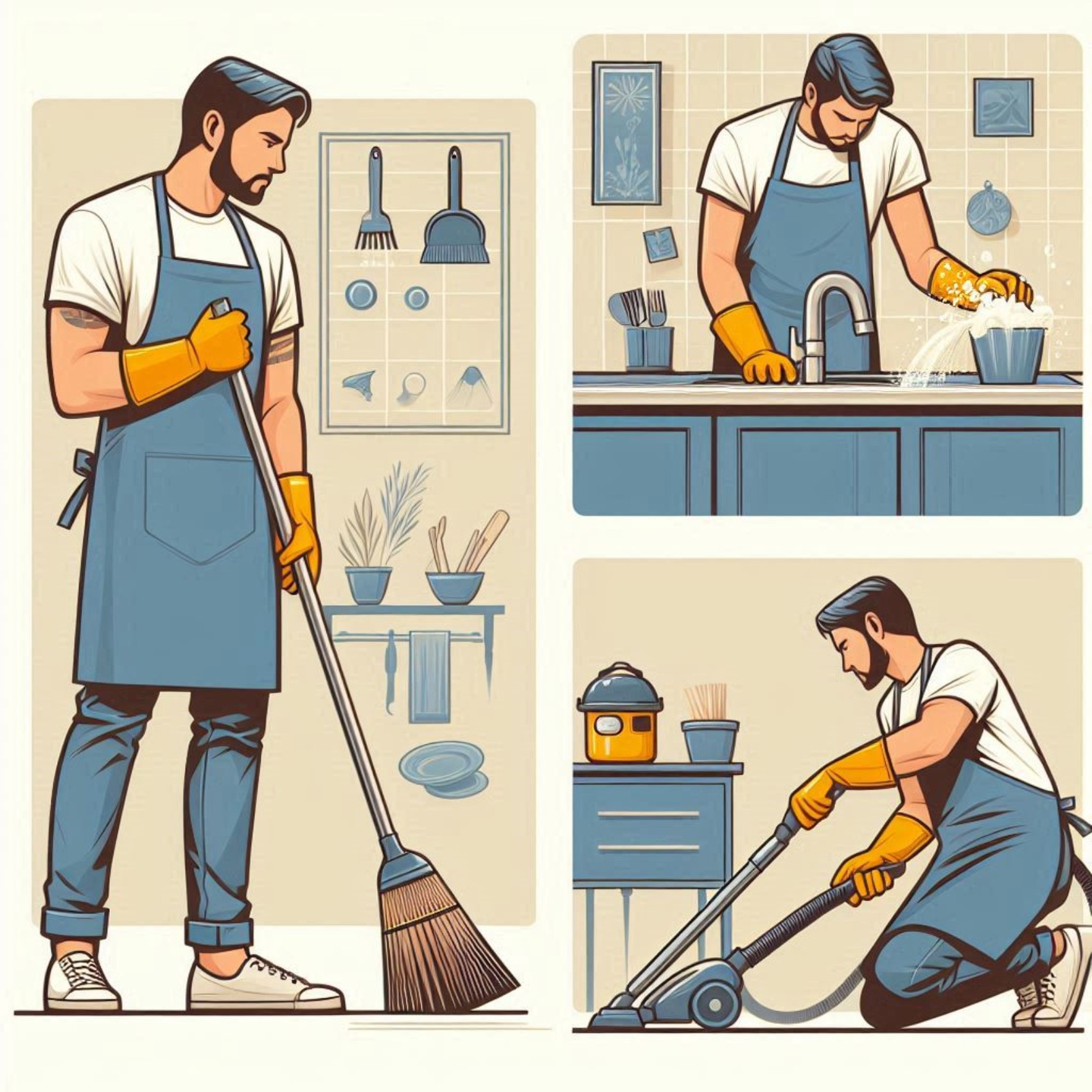Gli uomini che fanno i lavori domestici vivono più a lungo: lo rivela una ricerca universitaria