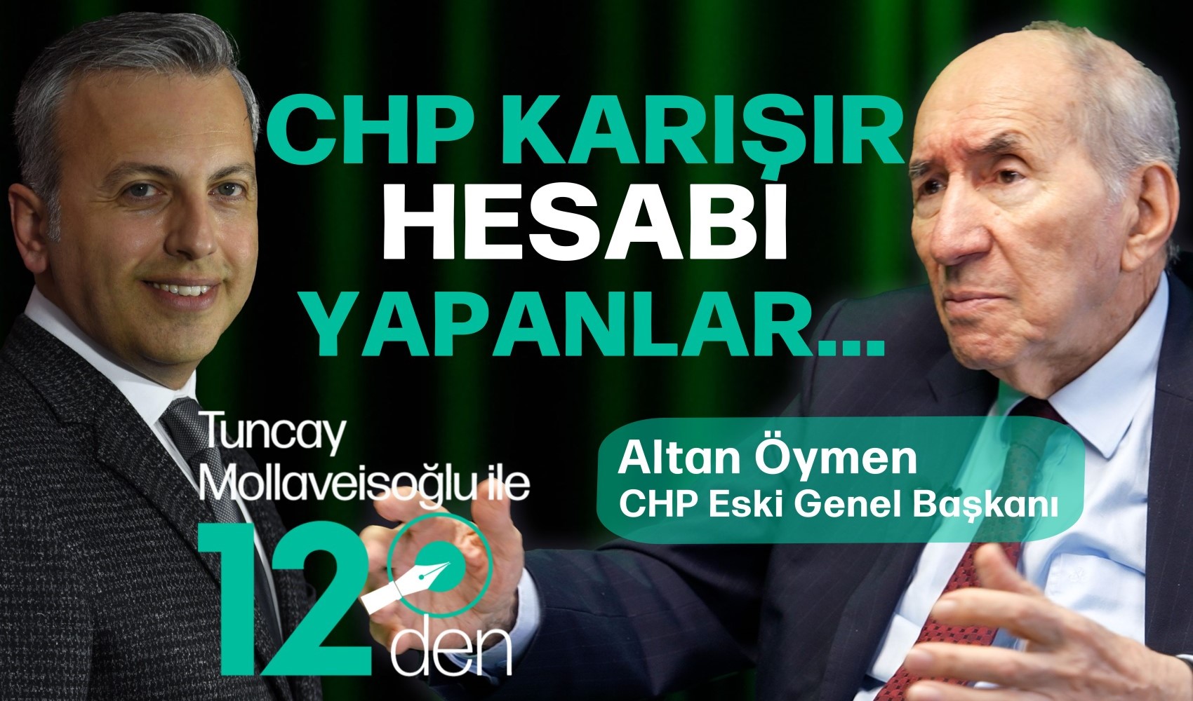 Altan Öymen kurultay öncesi Tuncay Mollaveisoğlu'na konuştu: CHP'yi kimler karıştırmak istiyor?