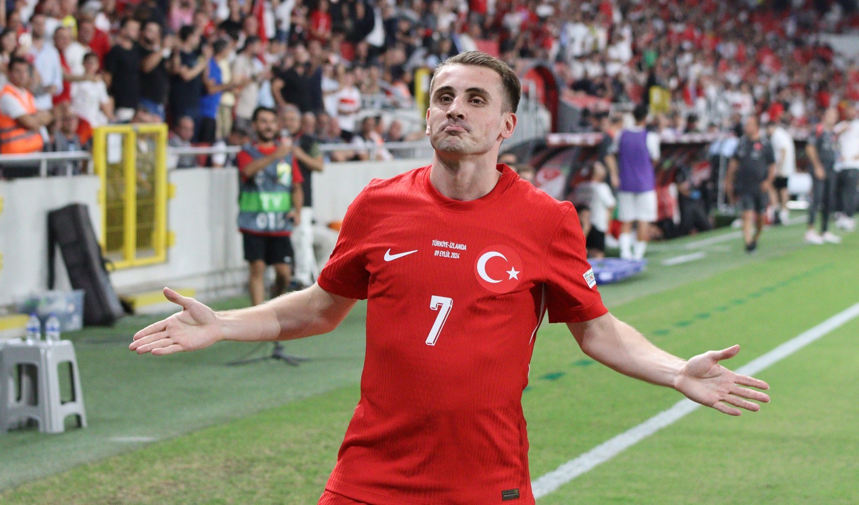 Kerem Aktürkoğlu'ndan 3 gollük muhteşem performans: Milli Takım zirveye çıktı
