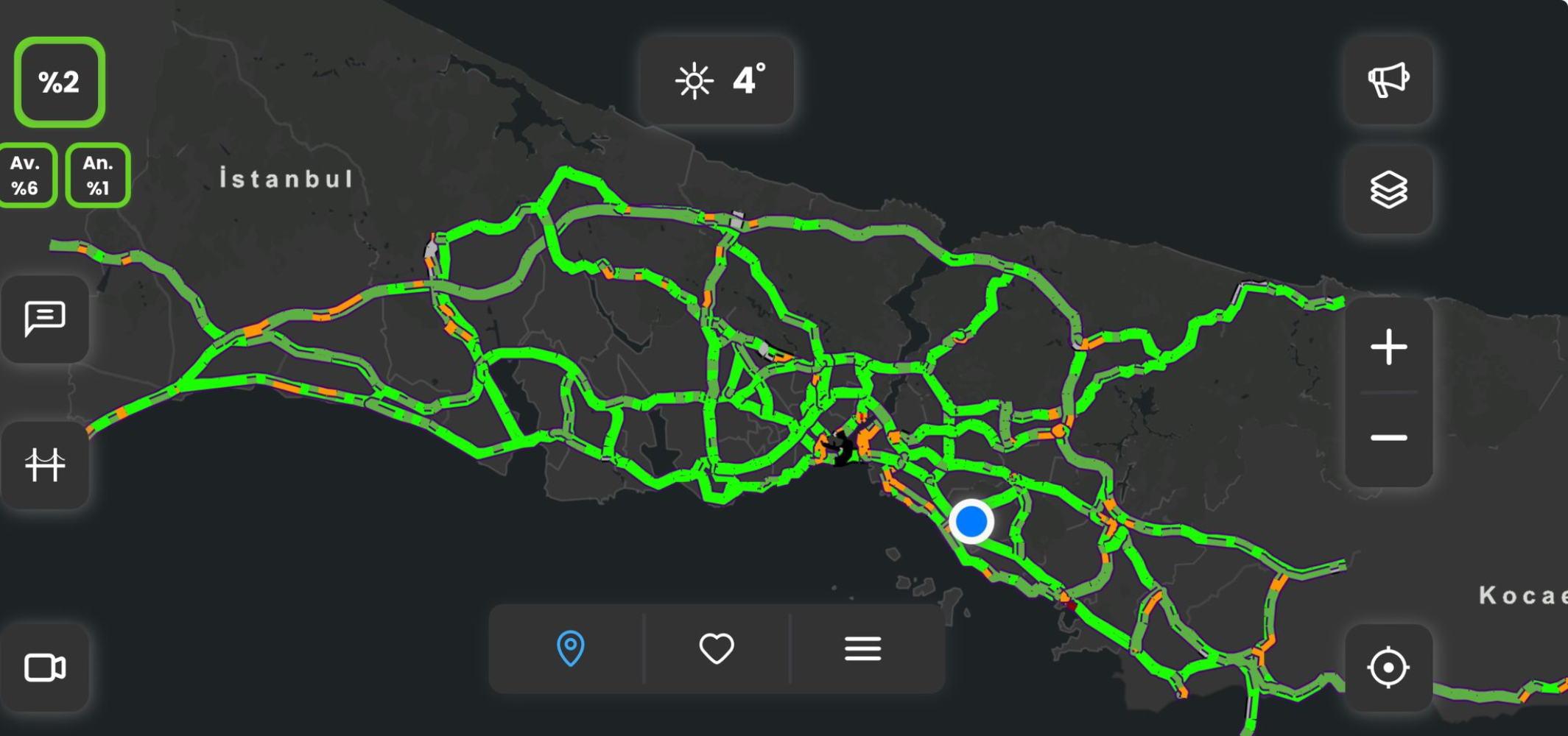 Yeni yıl sabahı İstanbul caddeleri boş kaldı: Trafik yüzde 2