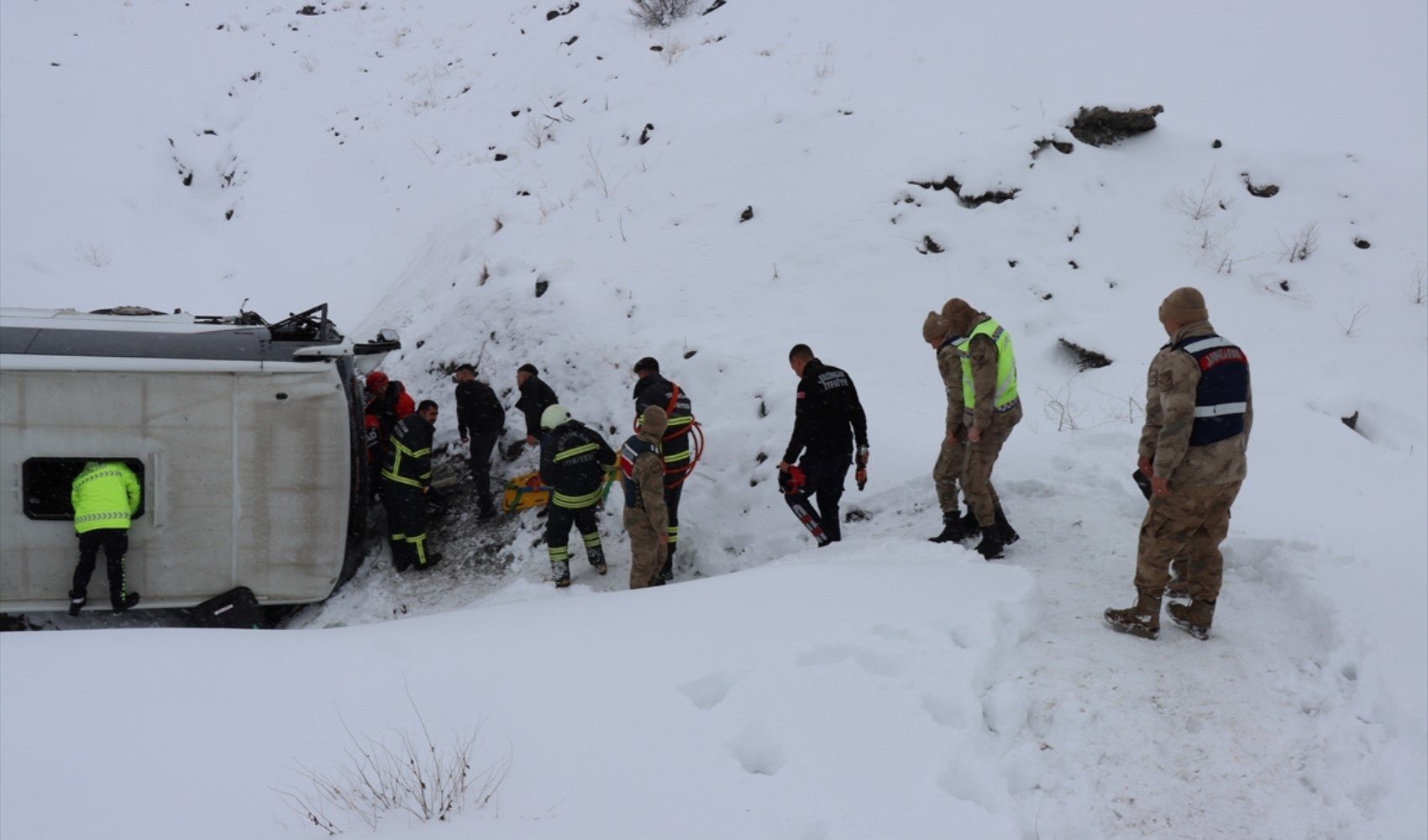 Erzincan'da devrilen otobüsteki acı gerçek ortaya çıktı