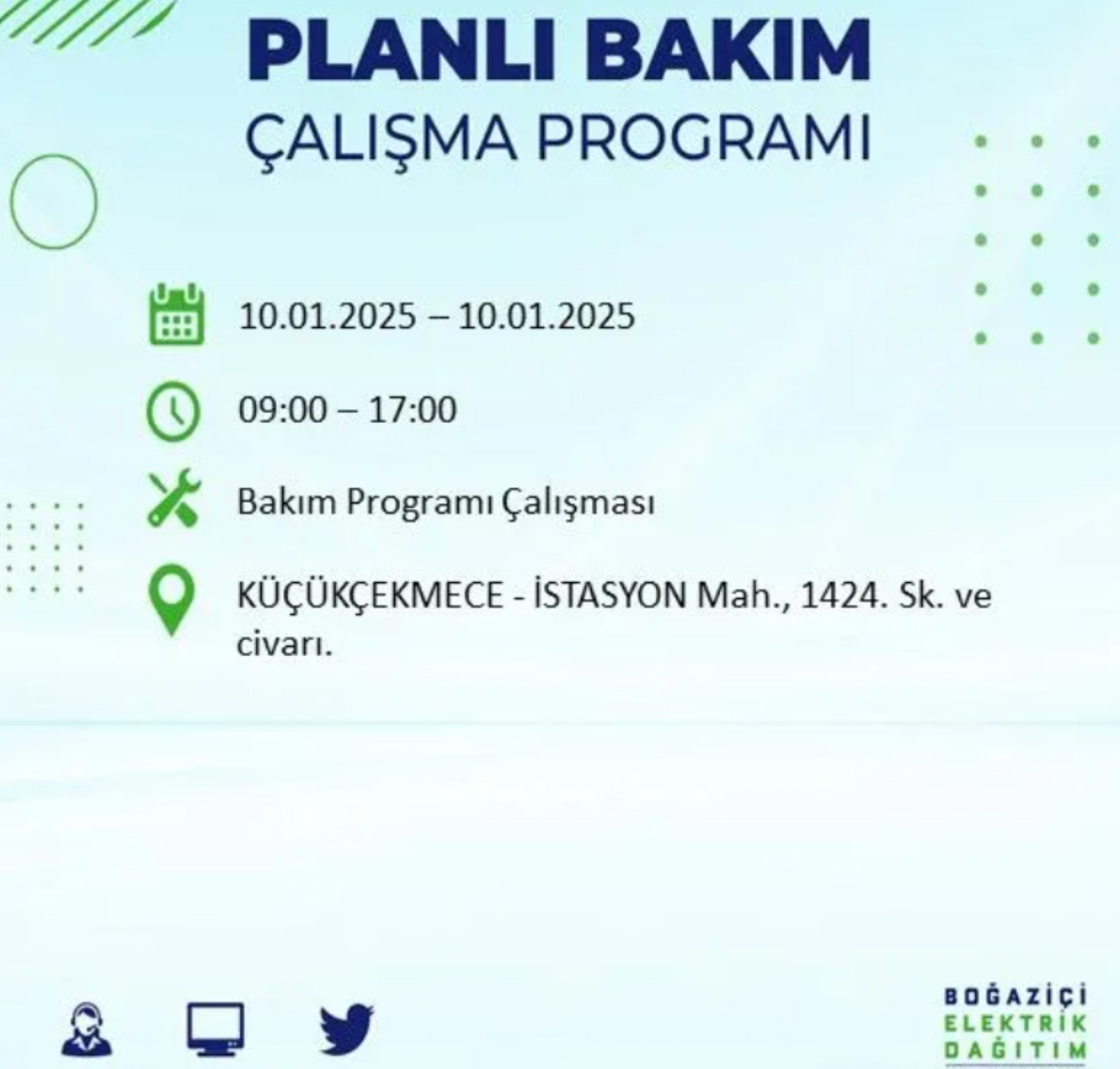 BEDAŞ açıkladı... İstanbul'da elektrik kesintisi: 10 Ocak'ta hangi mahalleler etkilenecek?