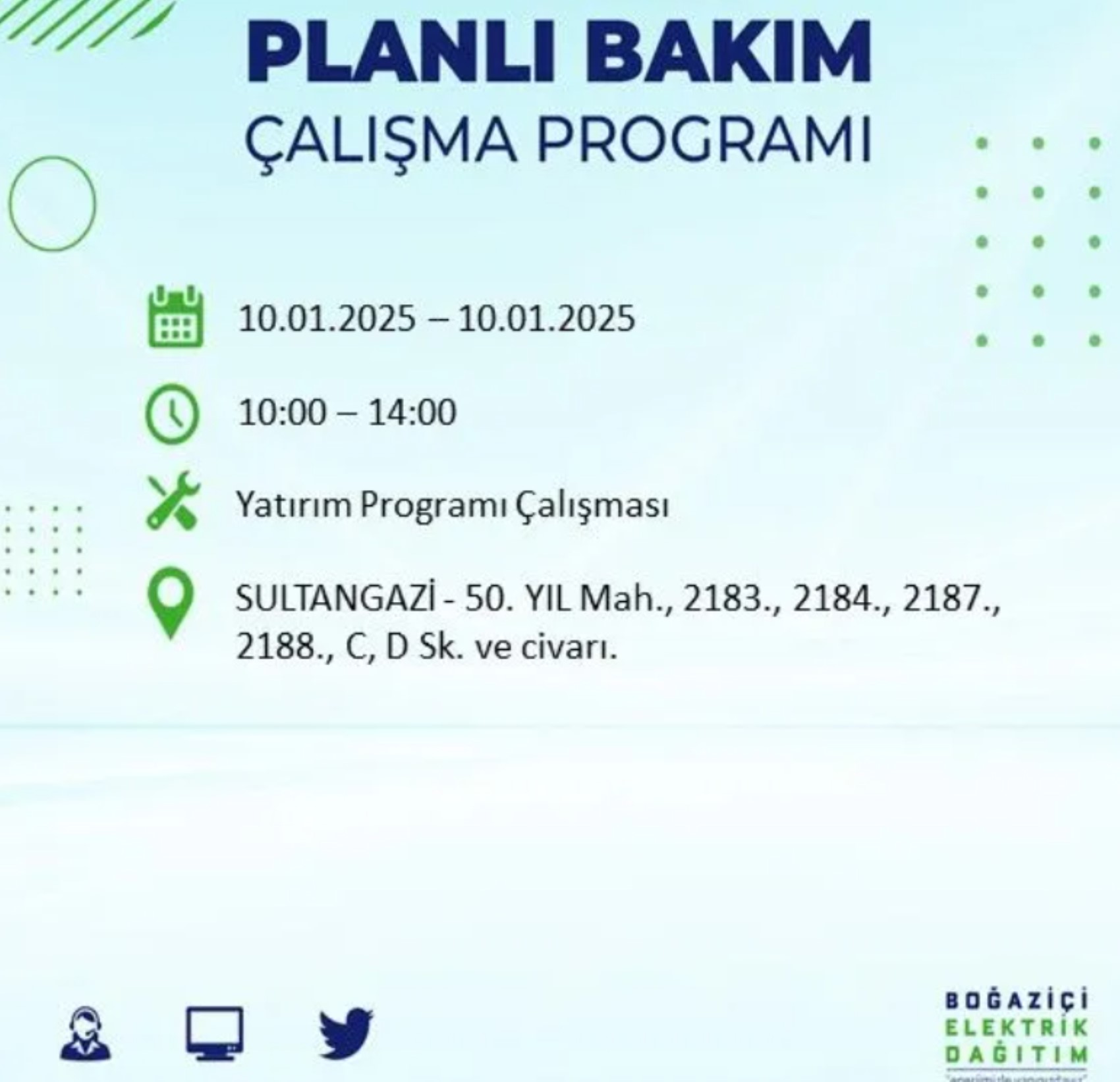 BEDAŞ açıkladı... İstanbul'da elektrik kesintisi: 10 Ocak'ta hangi mahalleler etkilenecek?