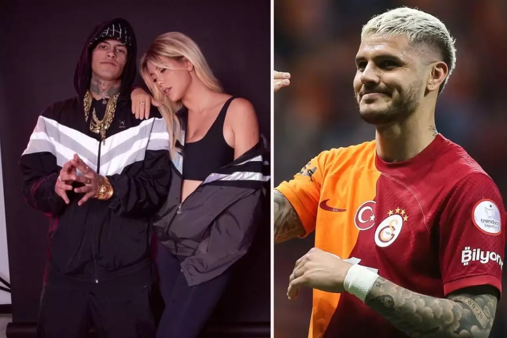 Icardi'nin yeni sevgilisi L-Gante'nin eski sevgilisi çıktı