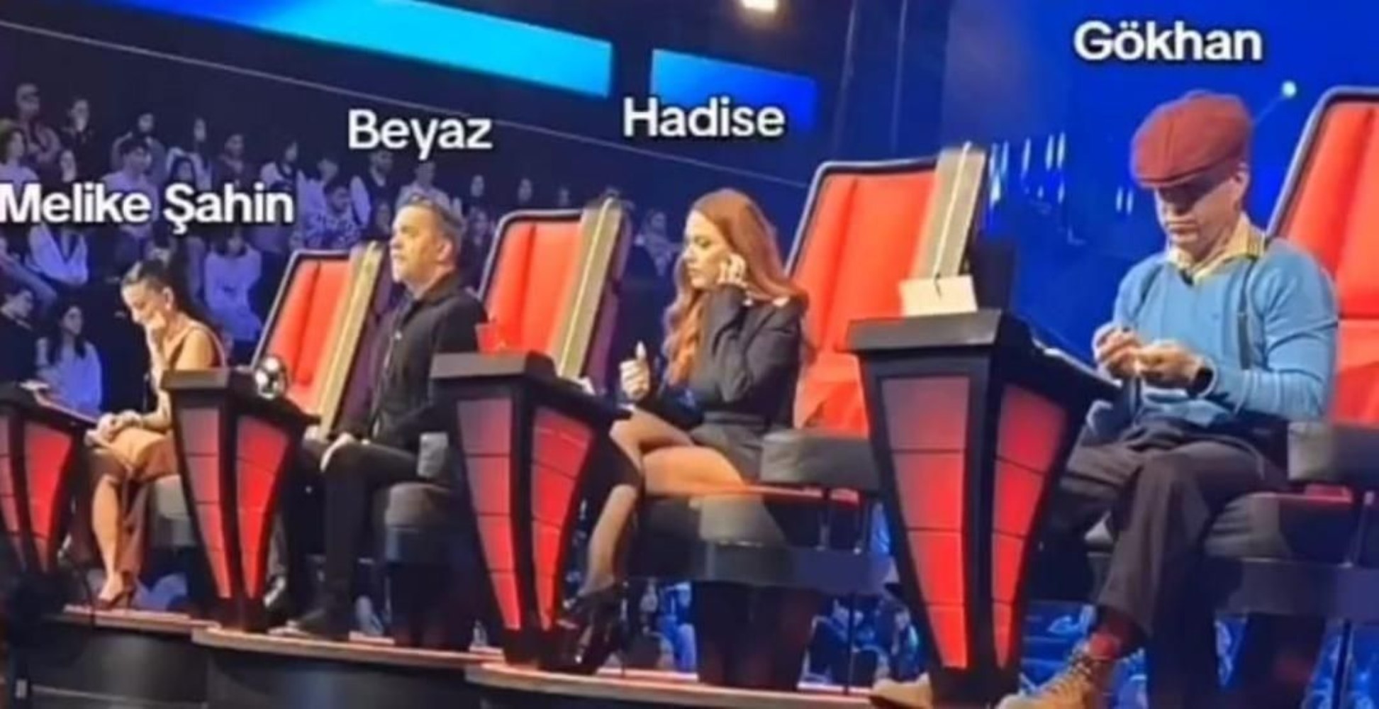 O Ses Türkiye'den ilk görüntüler sızdı! Melike Şahin ile Hadise arasında dikkat çeken diyalog