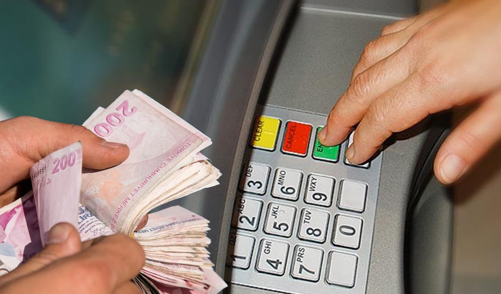 Bankalar ATM'den günlük para çekme limitini güncelledi