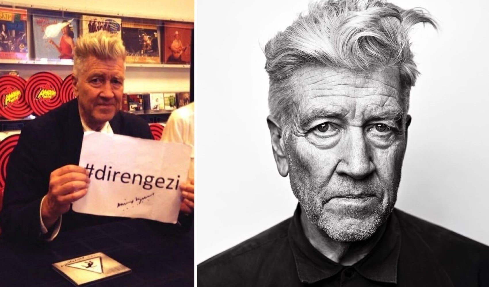 David Lynch, Gezi için destek vermişti: İşte o fotoğrafın hikayesi!