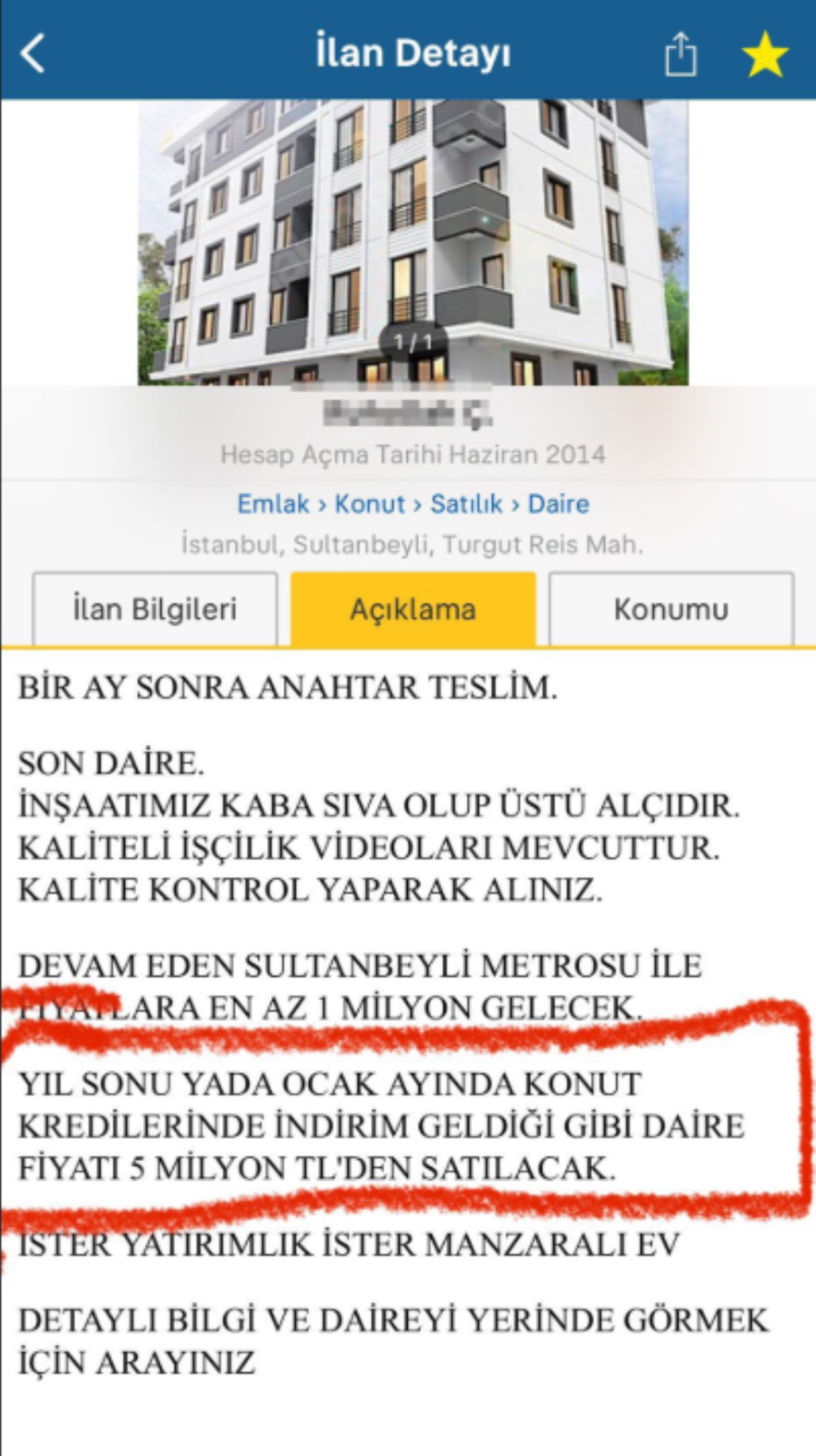 Konut kredilerinde faiz indirim söylentileri sonrasında fırsatçılar harekete geçti: Skandal ilan!