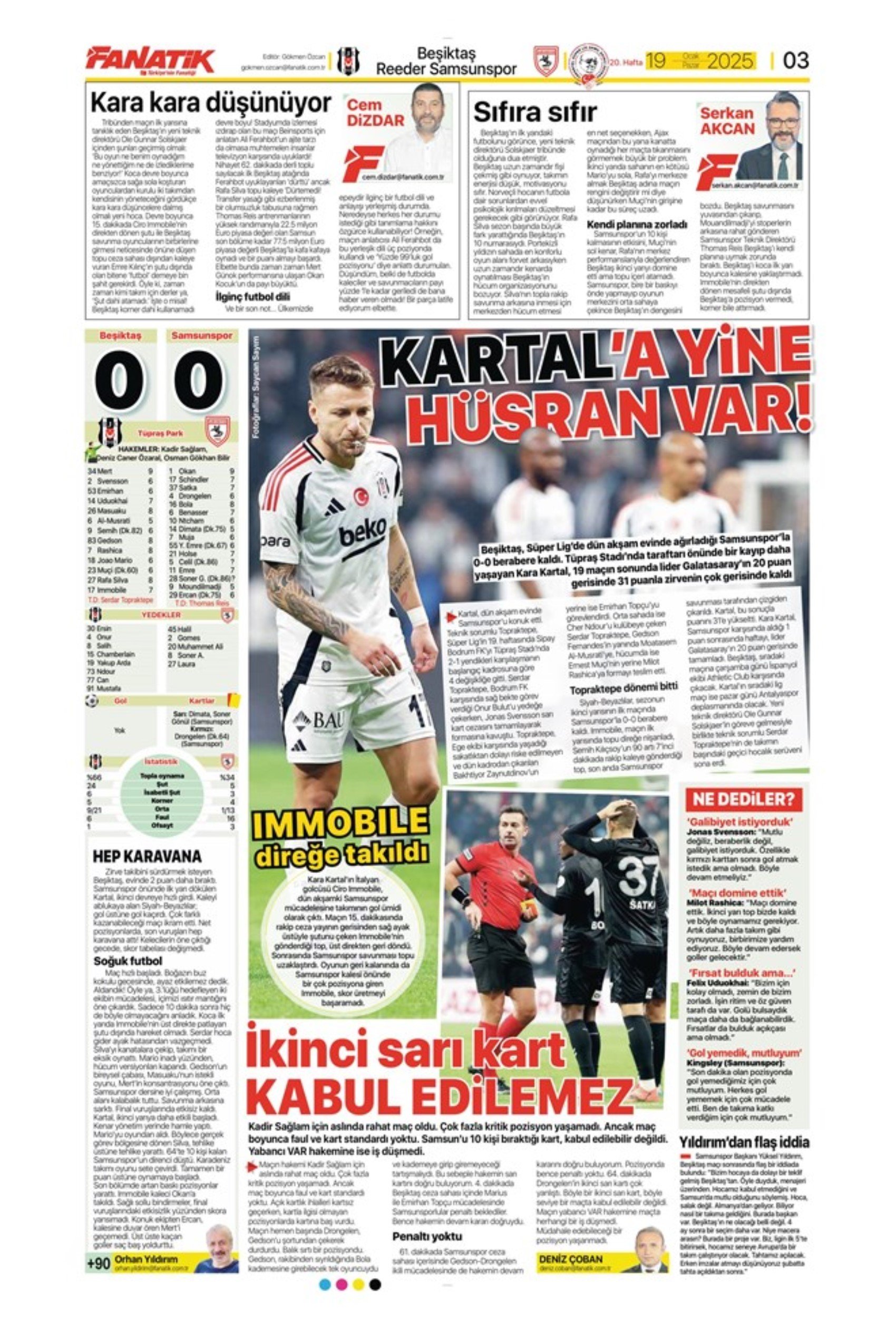 19 Ocak sporun manşetleri... İlkay Gündoğan transferi için bütün şartlar oluştu: Beşiktaş Samsunspor'a takıldı