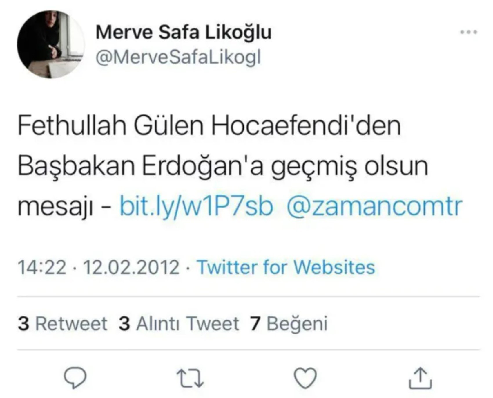 Arşiv unutmaz... Ali Erbaş'ın kızının FETÖ paylaşımları gündem oldu