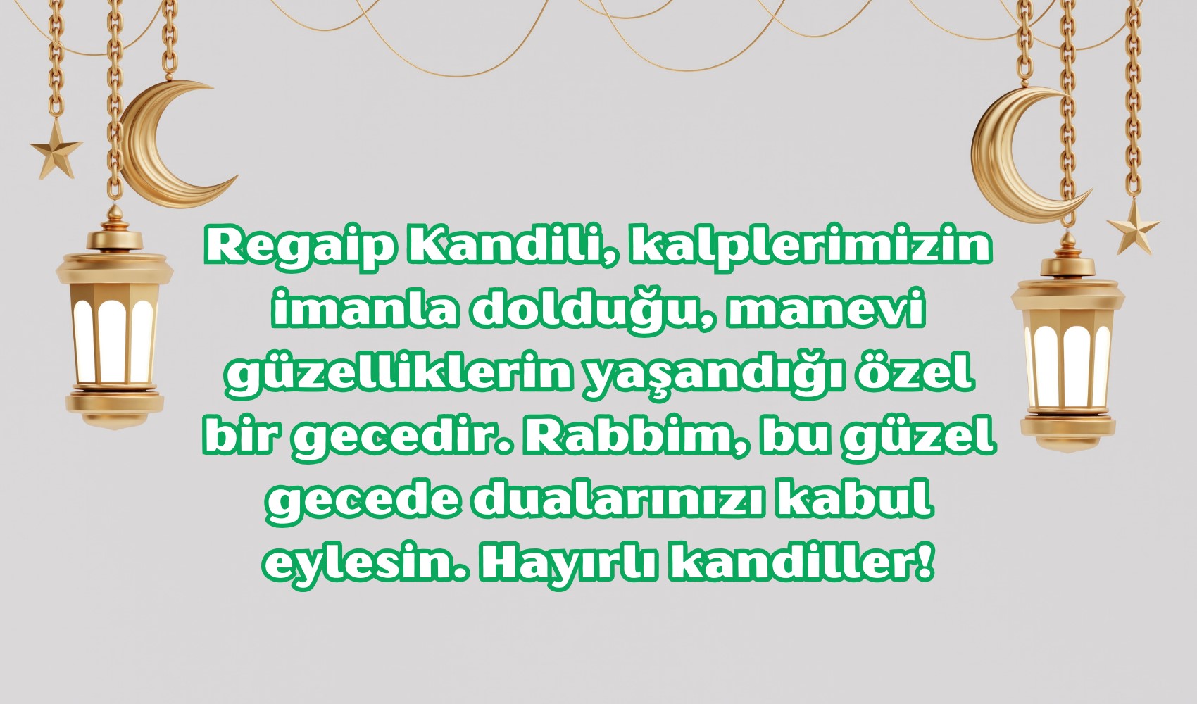 Anlamlı Regaip kandili mesajları: Resimli, anlamlı, uzun, duygusal, manevi ve samimi regaip kandili mesajları