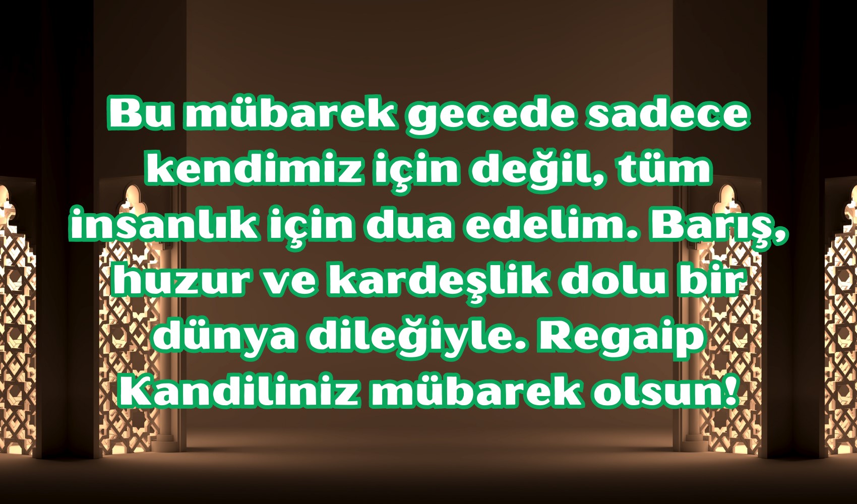 Anlamlı Regaip kandili mesajları: Resimli, anlamlı, uzun, duygusal, manevi ve samimi regaip kandili mesajları