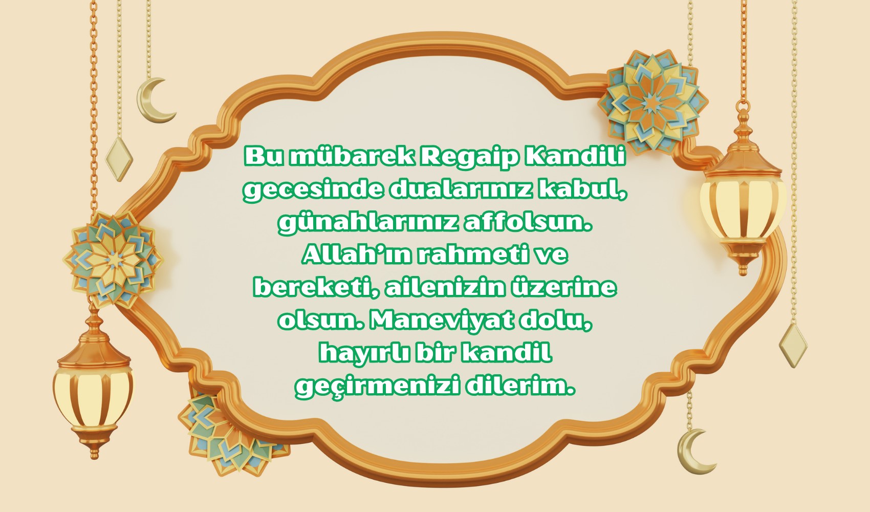 Anlamlı Regaip kandili mesajları: Resimli, anlamlı, uzun, duygusal, manevi ve samimi regaip kandili mesajları