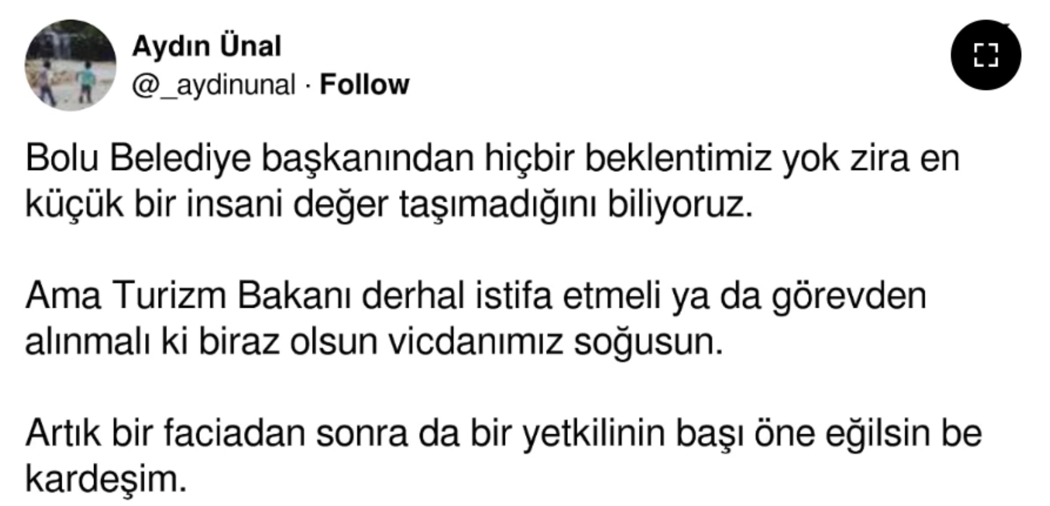 Yeni Şafak yazarından Bakan Ersoy'a istifa çağrısı